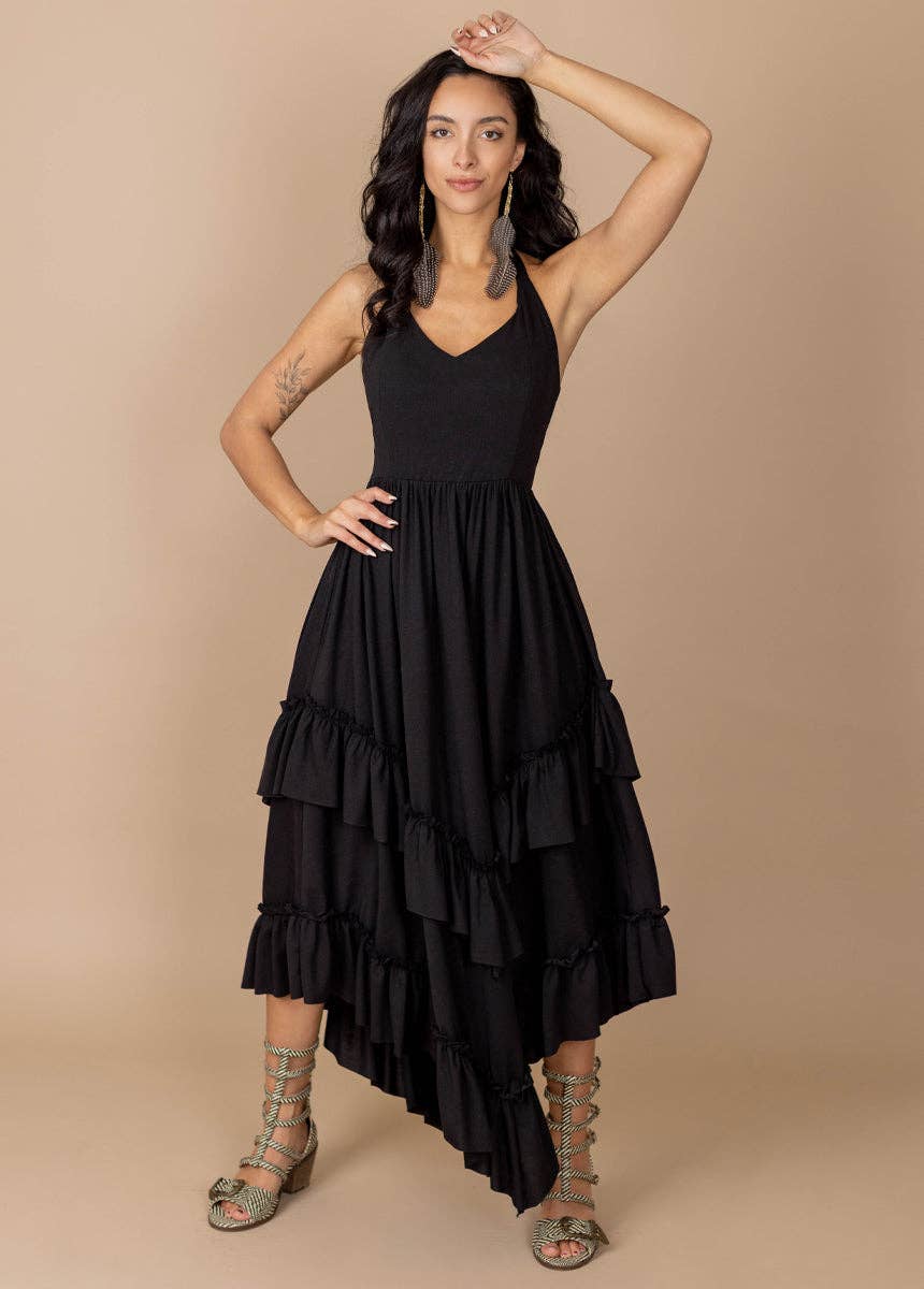 Jenna Dress in Black