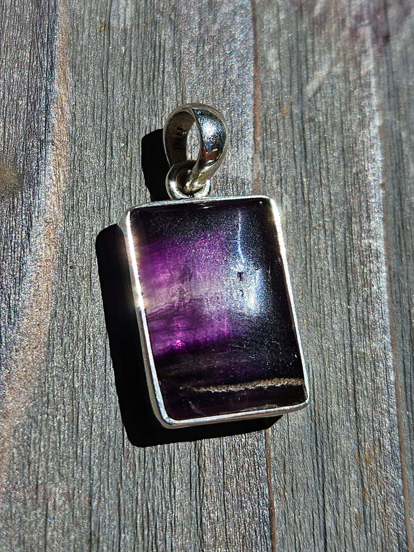 "Ana" Fluorite Pendant