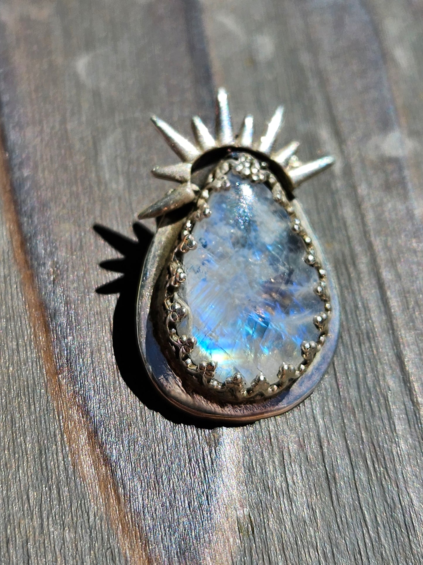 "Liberty" Moonstone Pendant