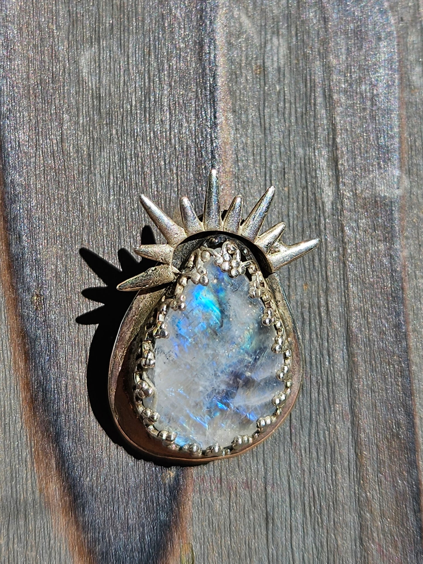 "Liberty" Moonstone Pendant