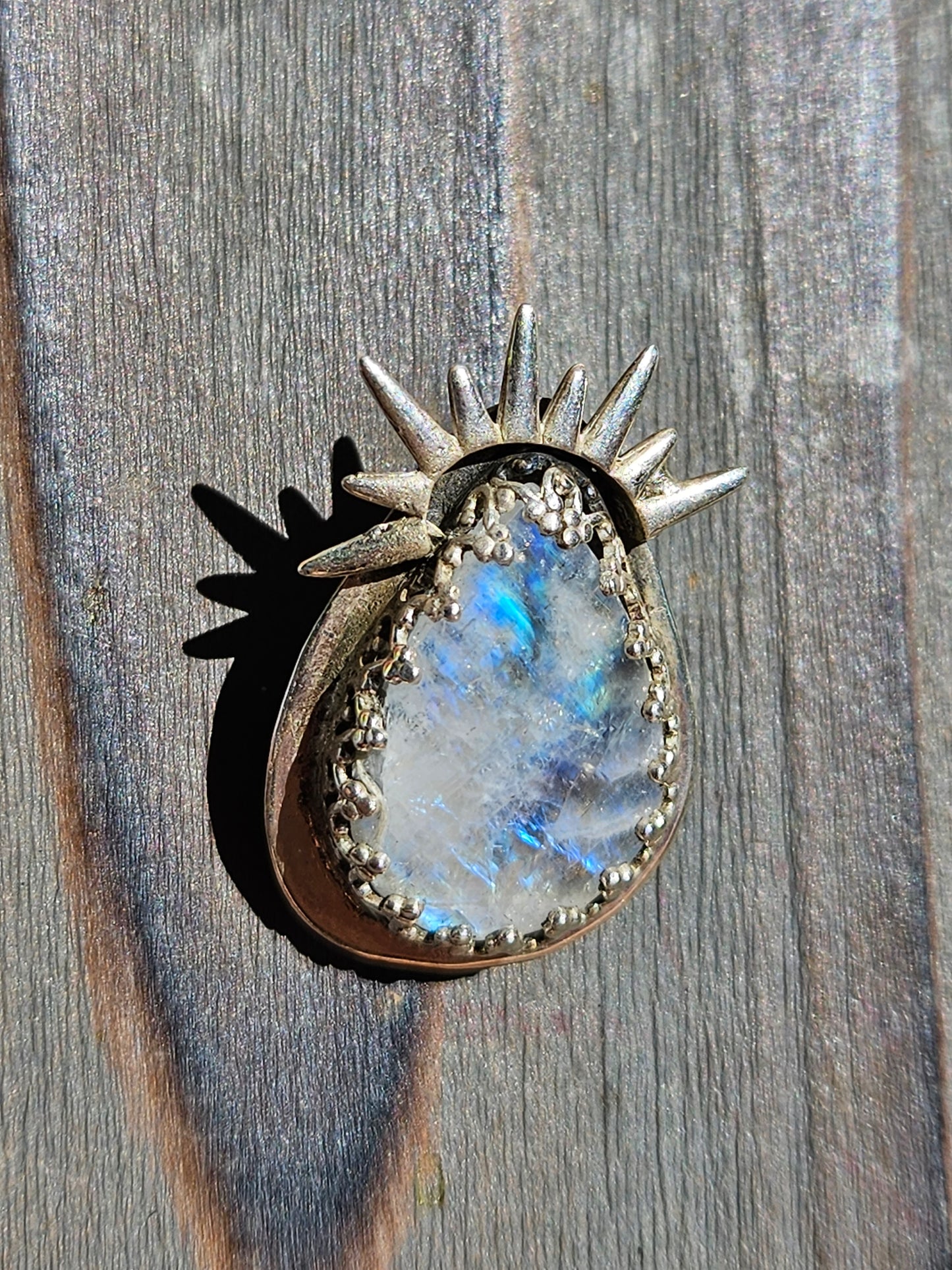 "Liberty" Moonstone Pendant