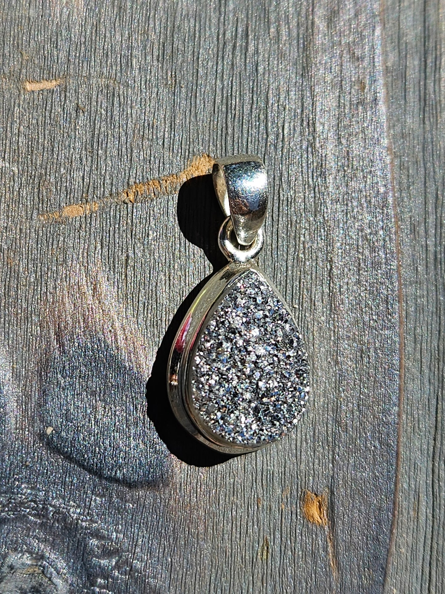 Titanium Drusy Pendant