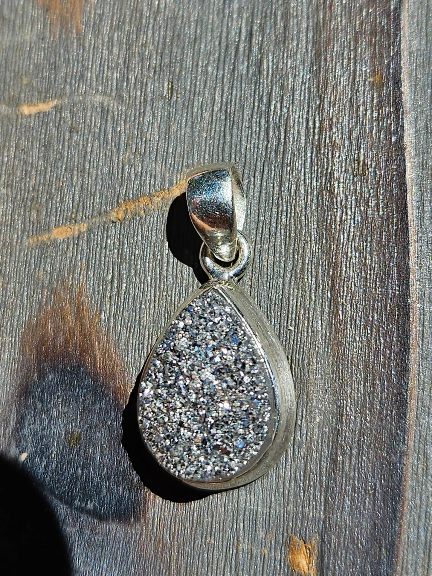 Titanium Drusy Pendant