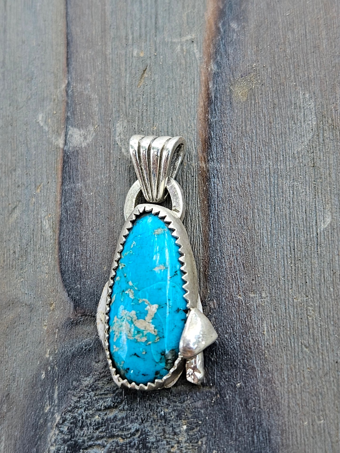 Mushroom Turquoise Pendant