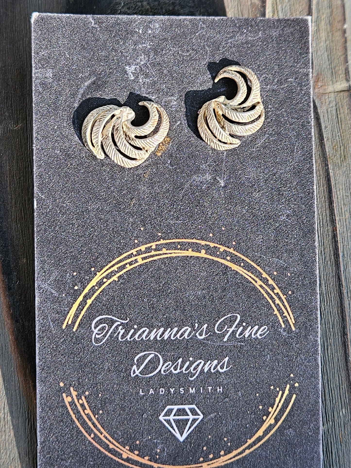 "Swivel" Stud Earrings