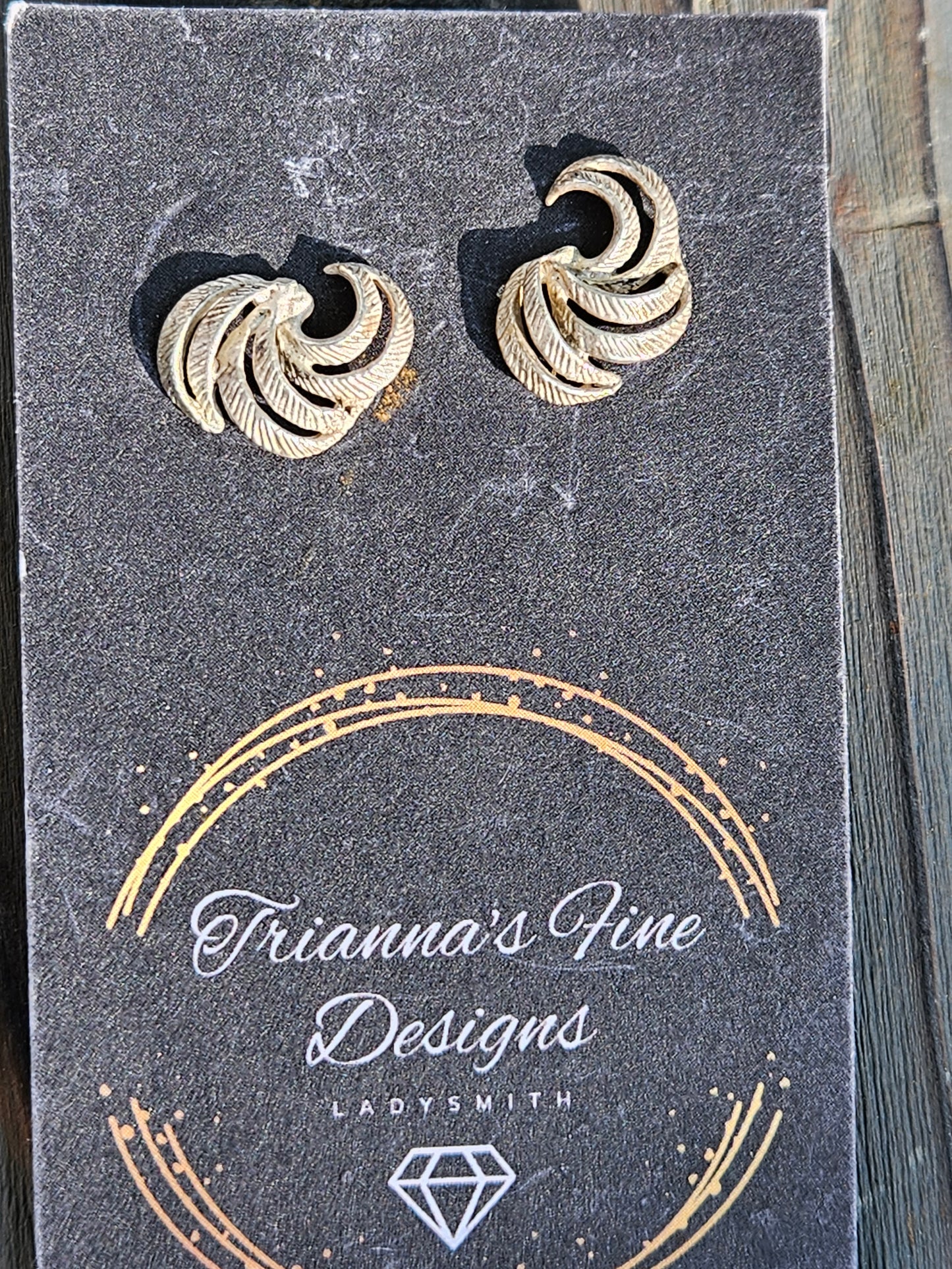 "Swivel" Stud Earrings