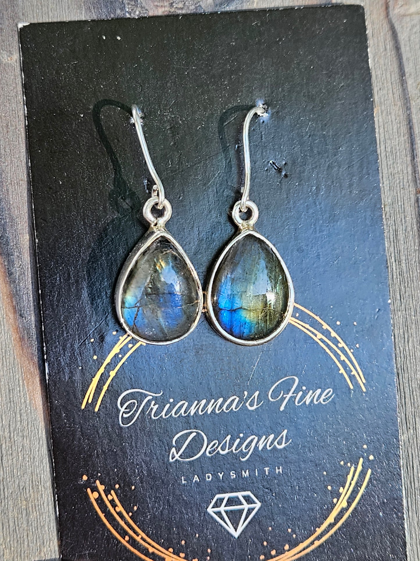 Labradorite Dangle Earrings