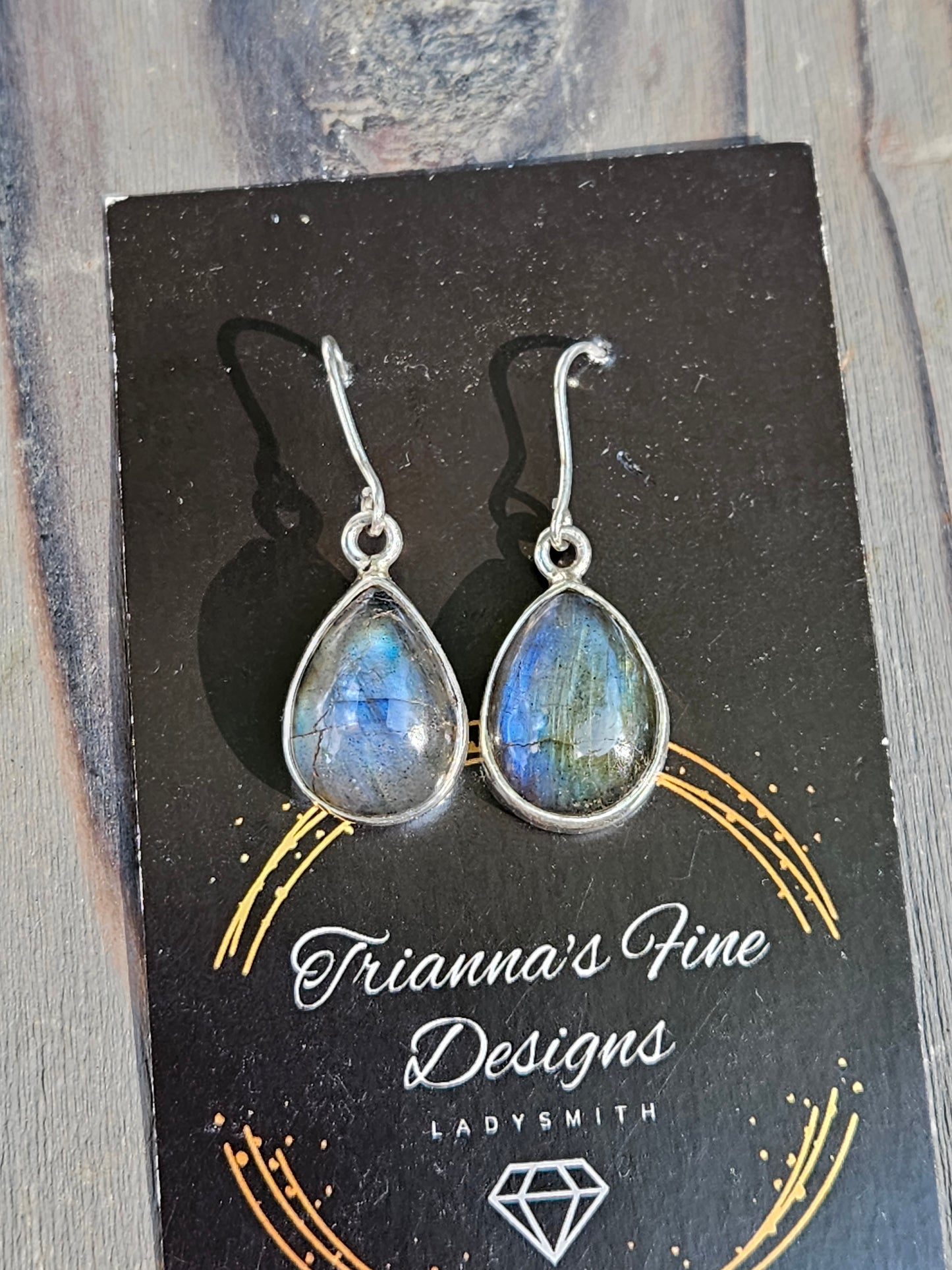 Labradorite Dangle Earrings