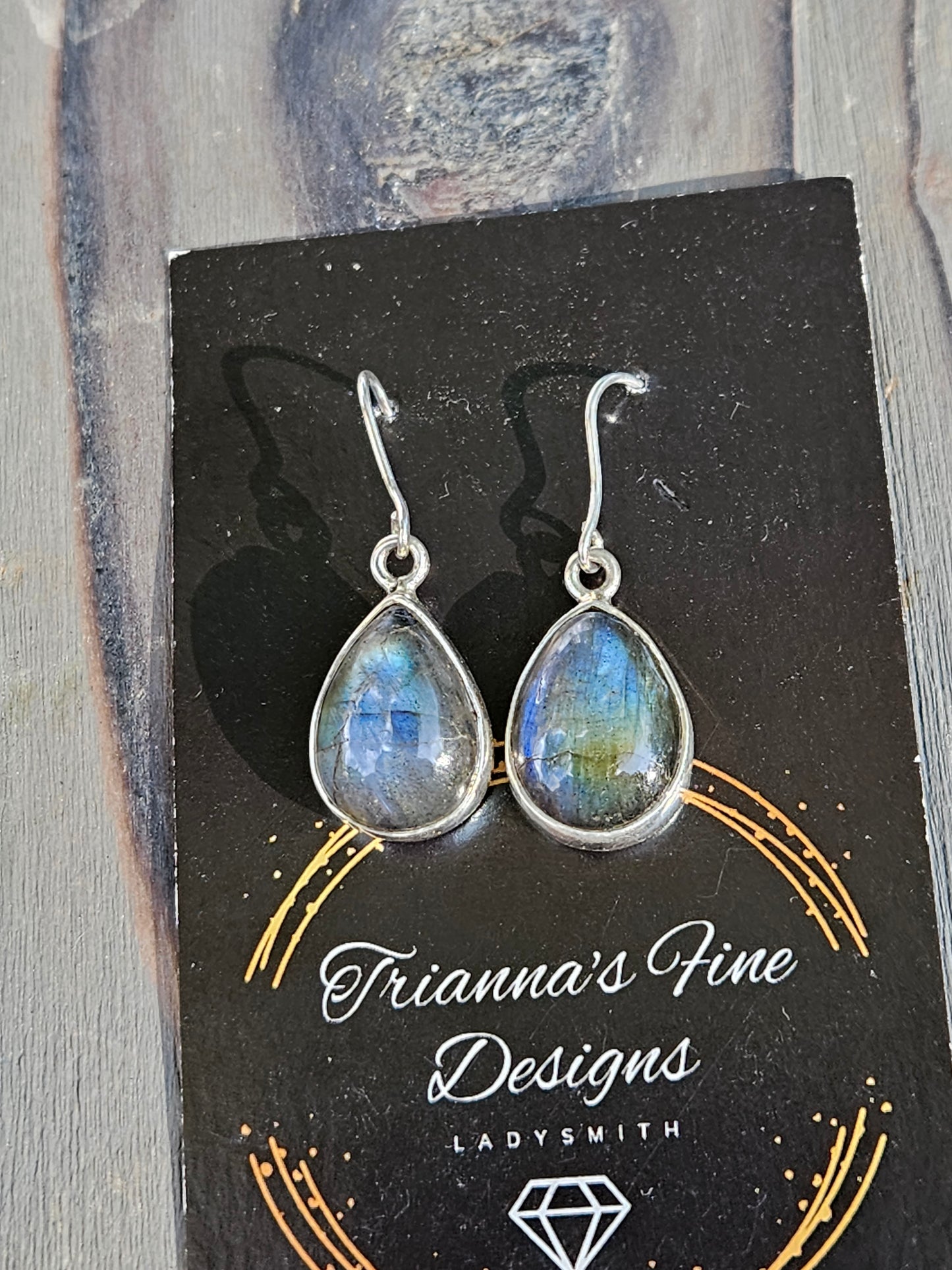Labradorite Dangle Earrings