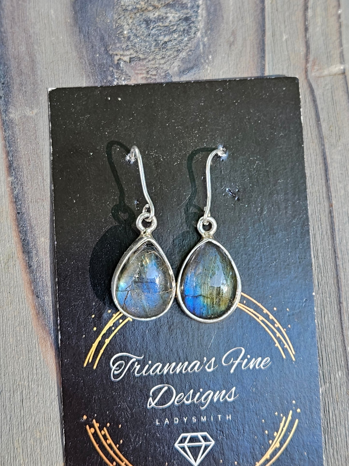 Labradorite Dangle Earrings