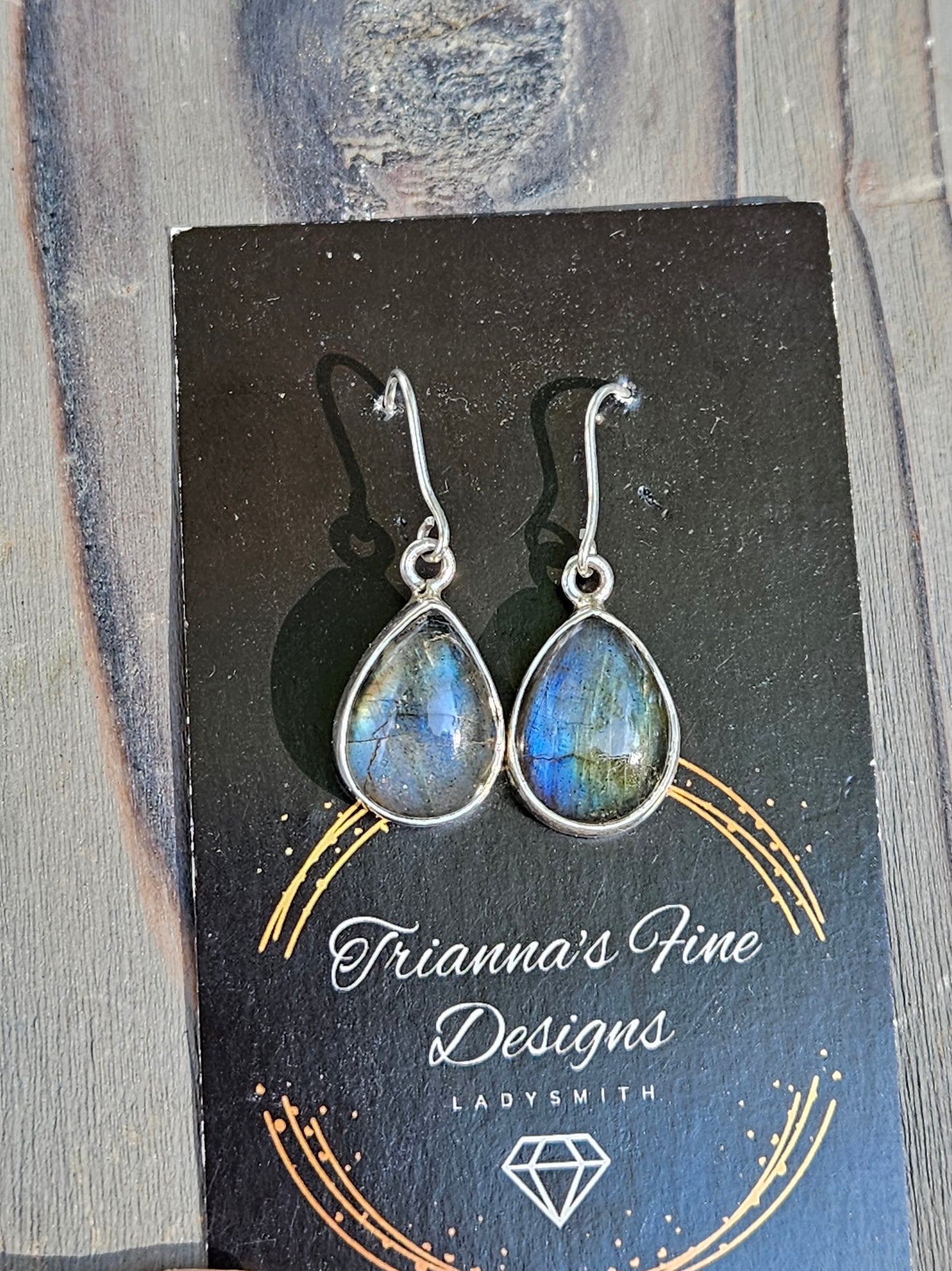 Labradorite Dangle Earrings
