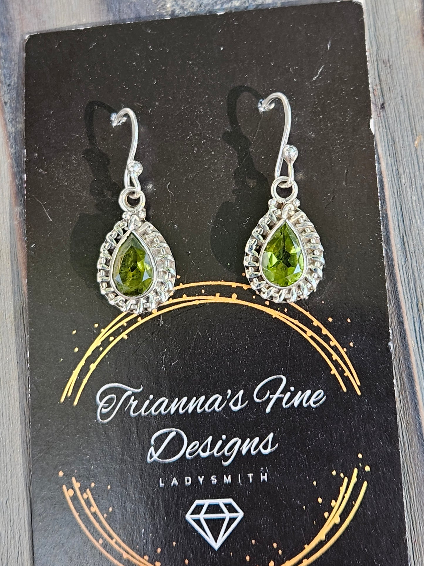 Peridot Dangle Earrings