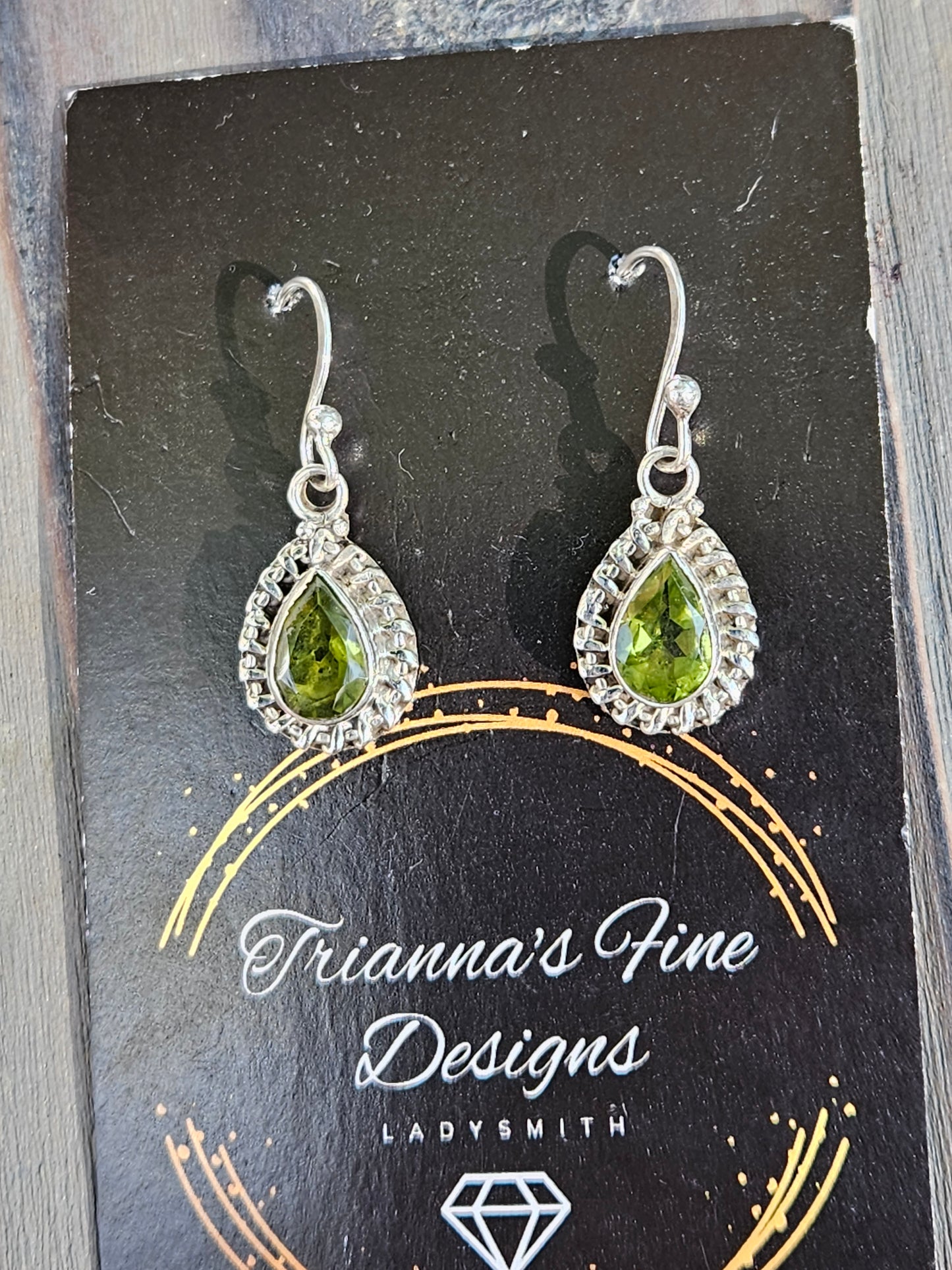Peridot Dangle Earrings