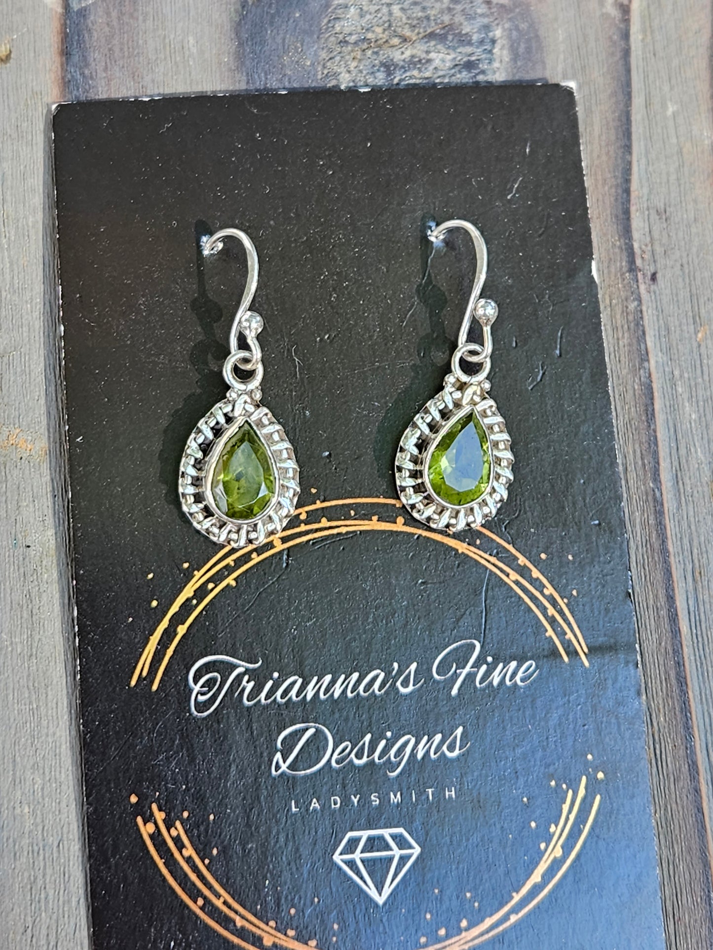 Peridot Dangle Earrings