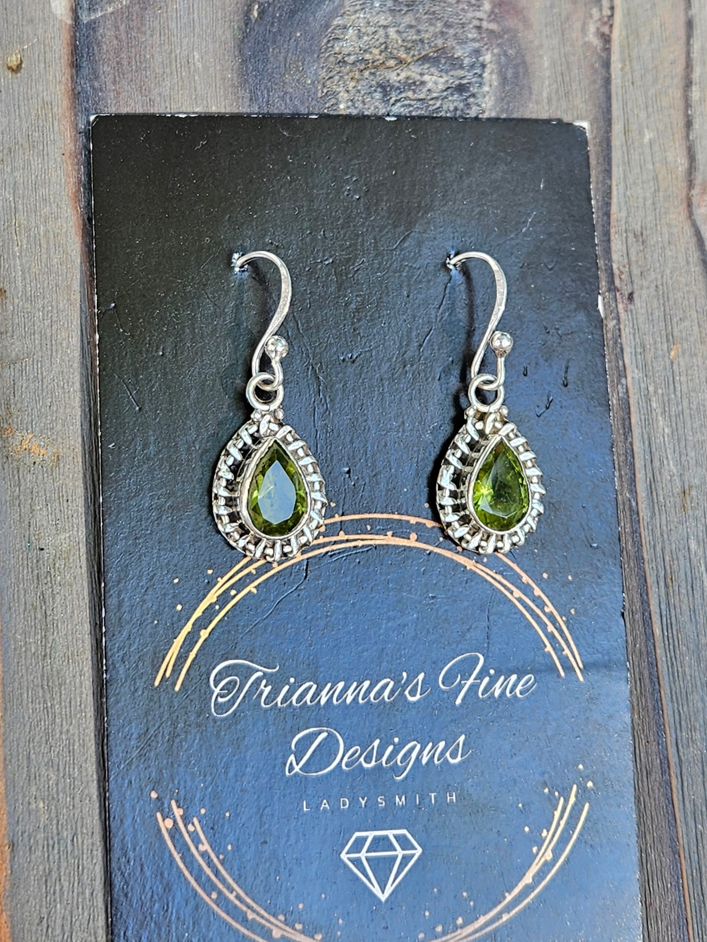 Peridot Dangle Earrings