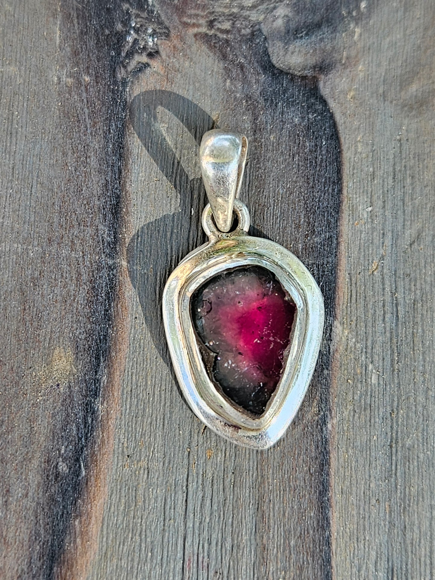 Watermelon Tourmaline Pendant