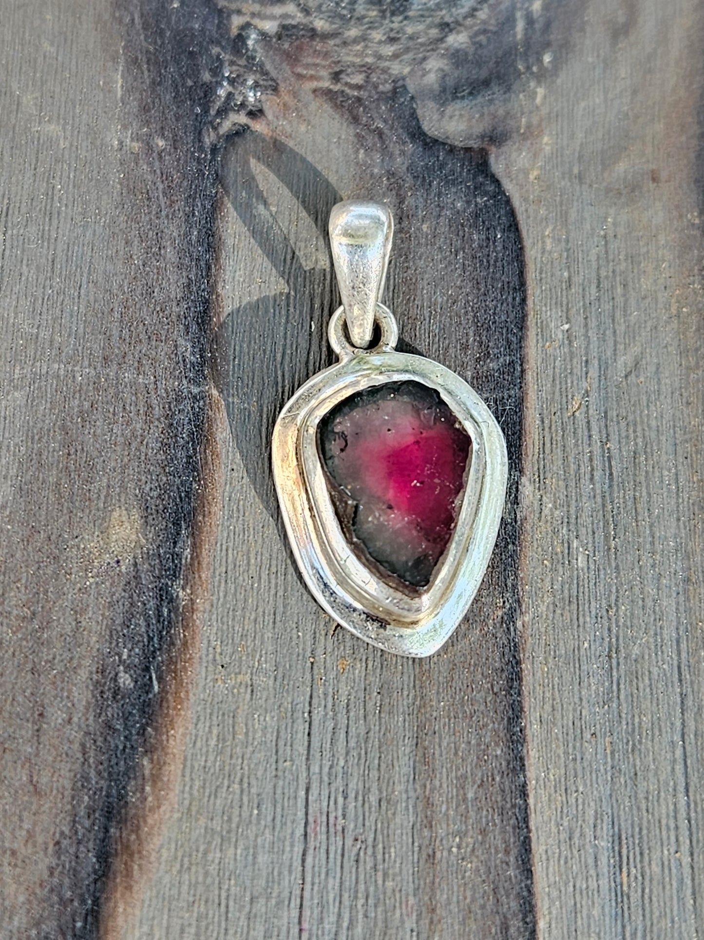 Watermelon Tourmaline Pendant