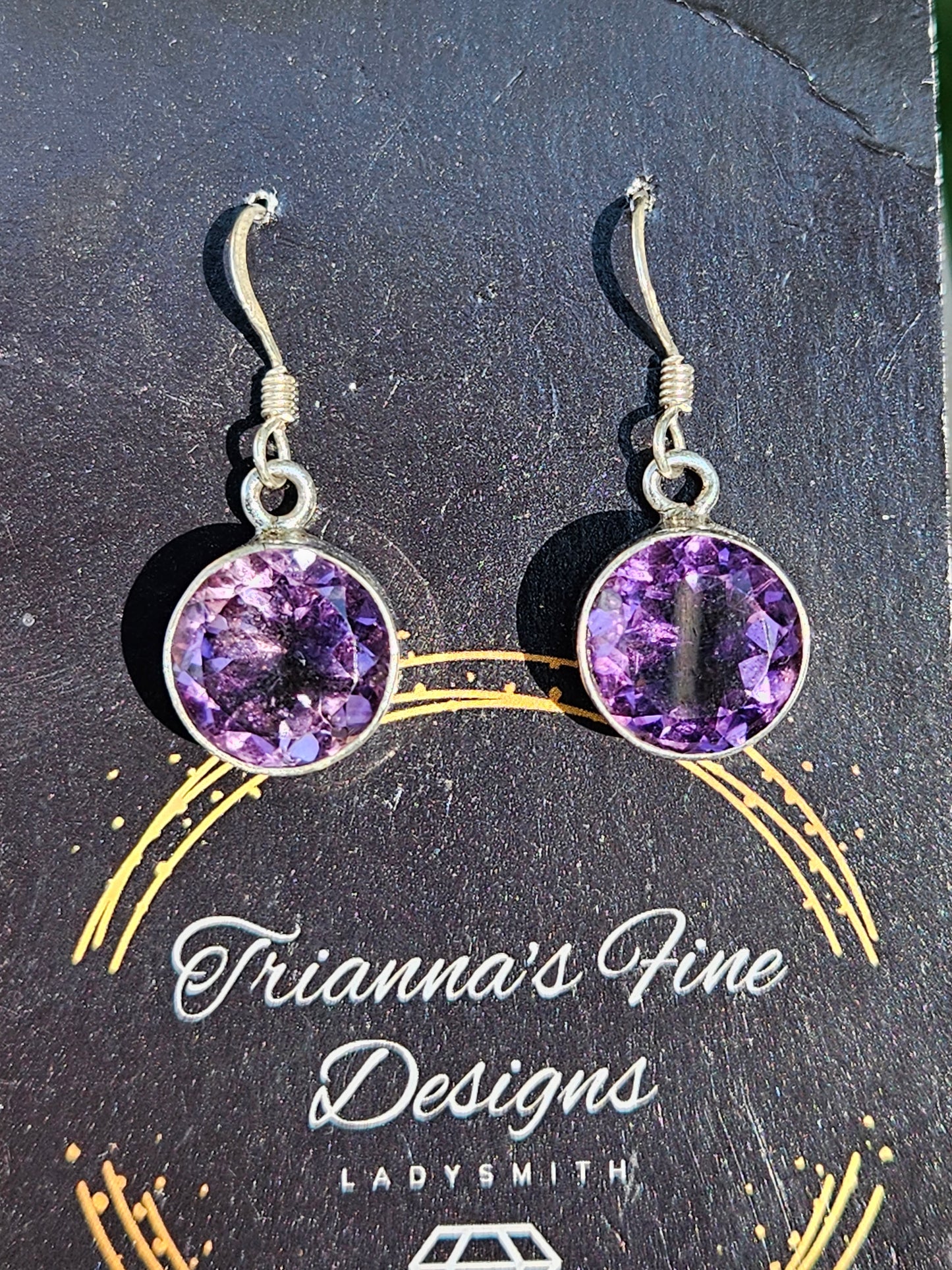 Amethyst Dangle Earrings