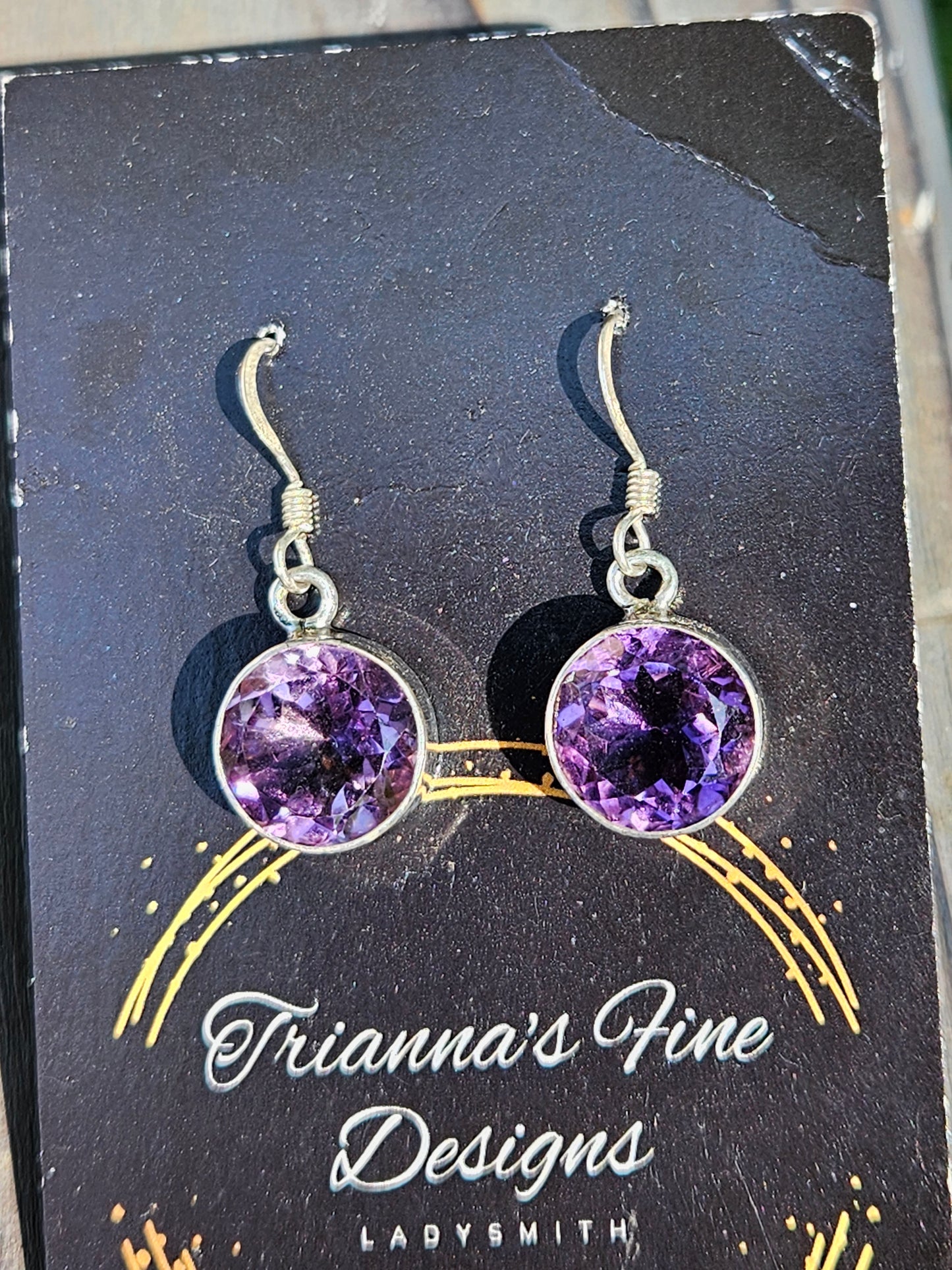 Amethyst Dangle Earrings