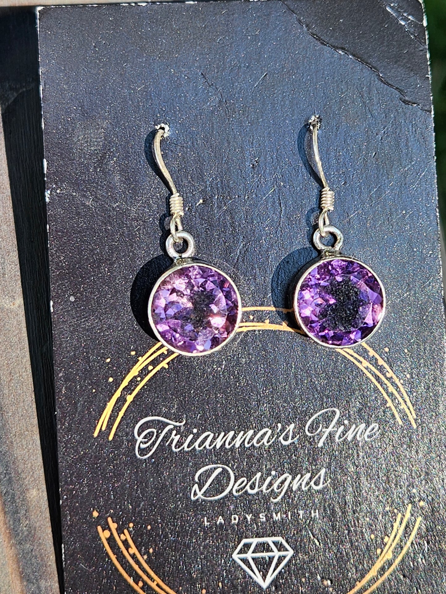 Amethyst Dangle Earrings