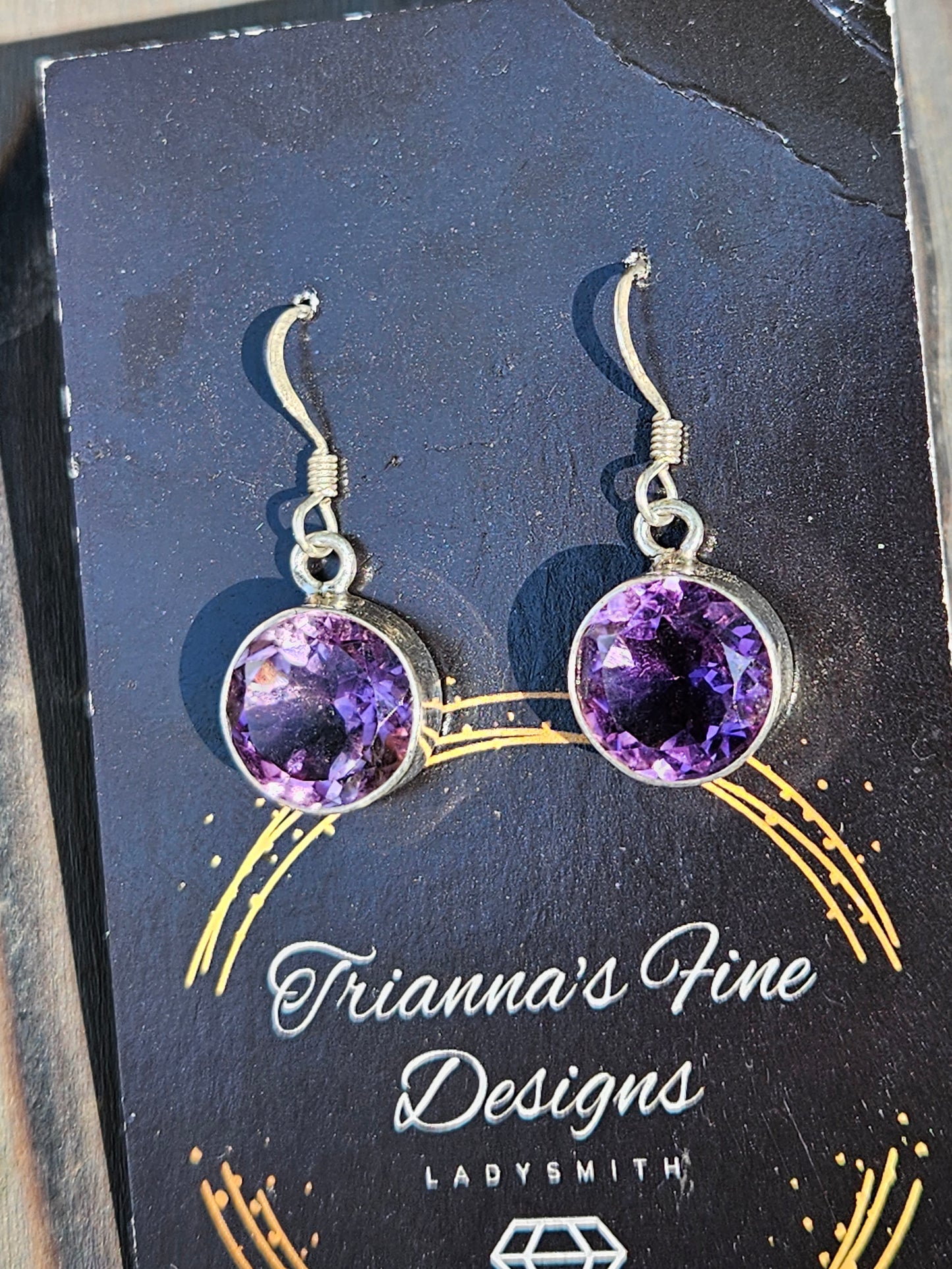 Amethyst Dangle Earrings