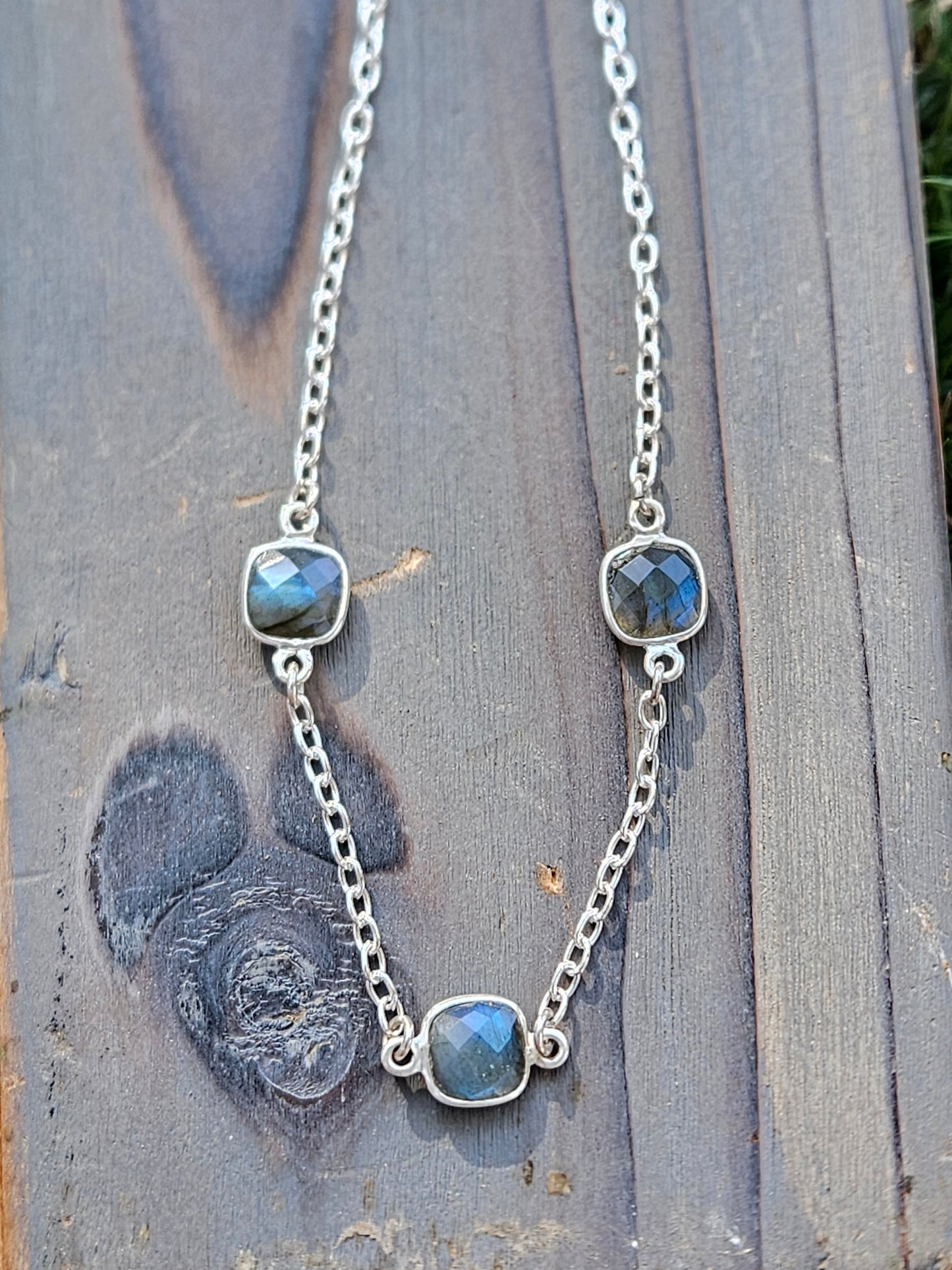 Labradorite Linked Necklace