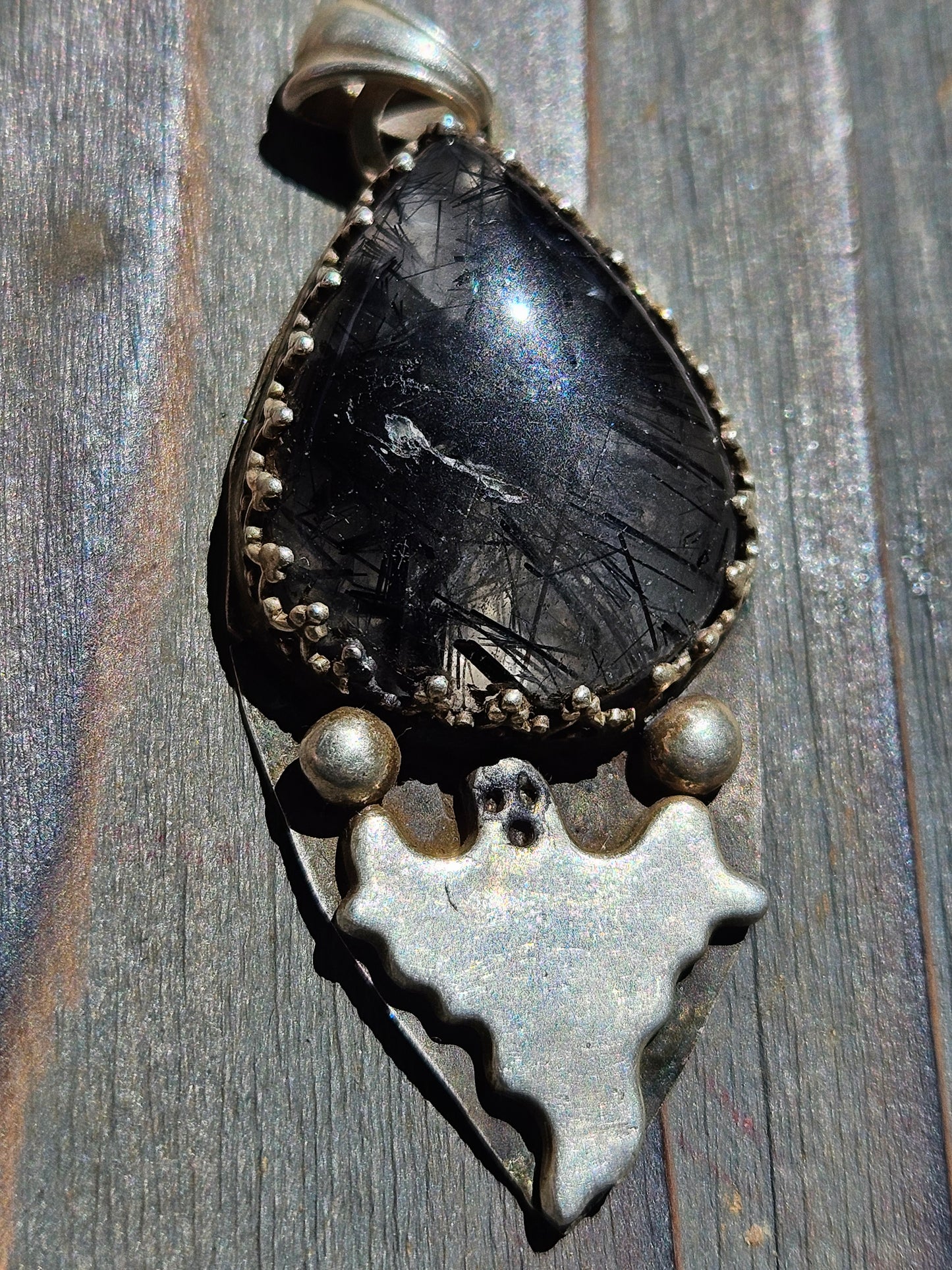 Quartz with Tourmaline and Ghouls