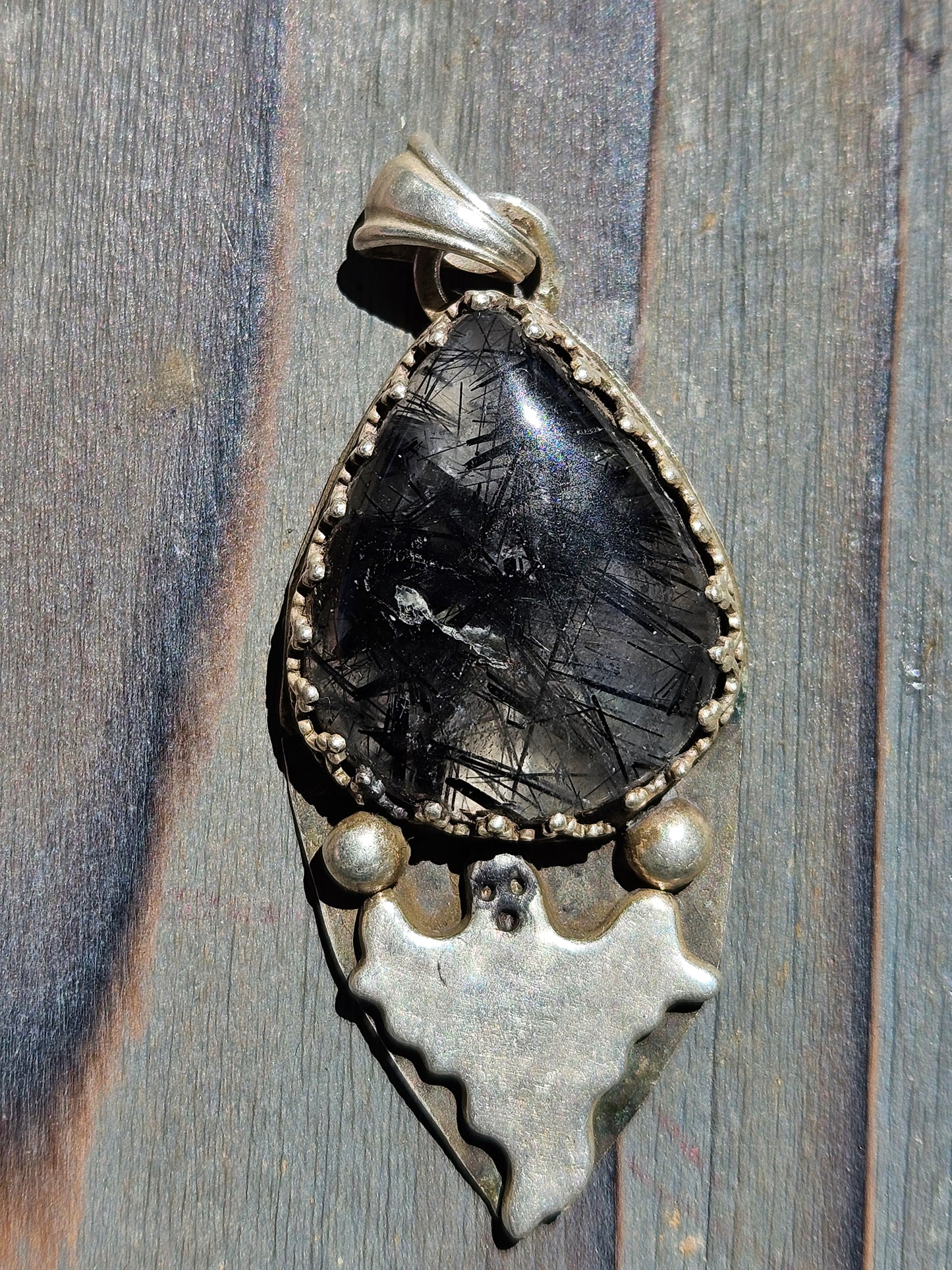 Quartz with Tourmaline and Ghouls