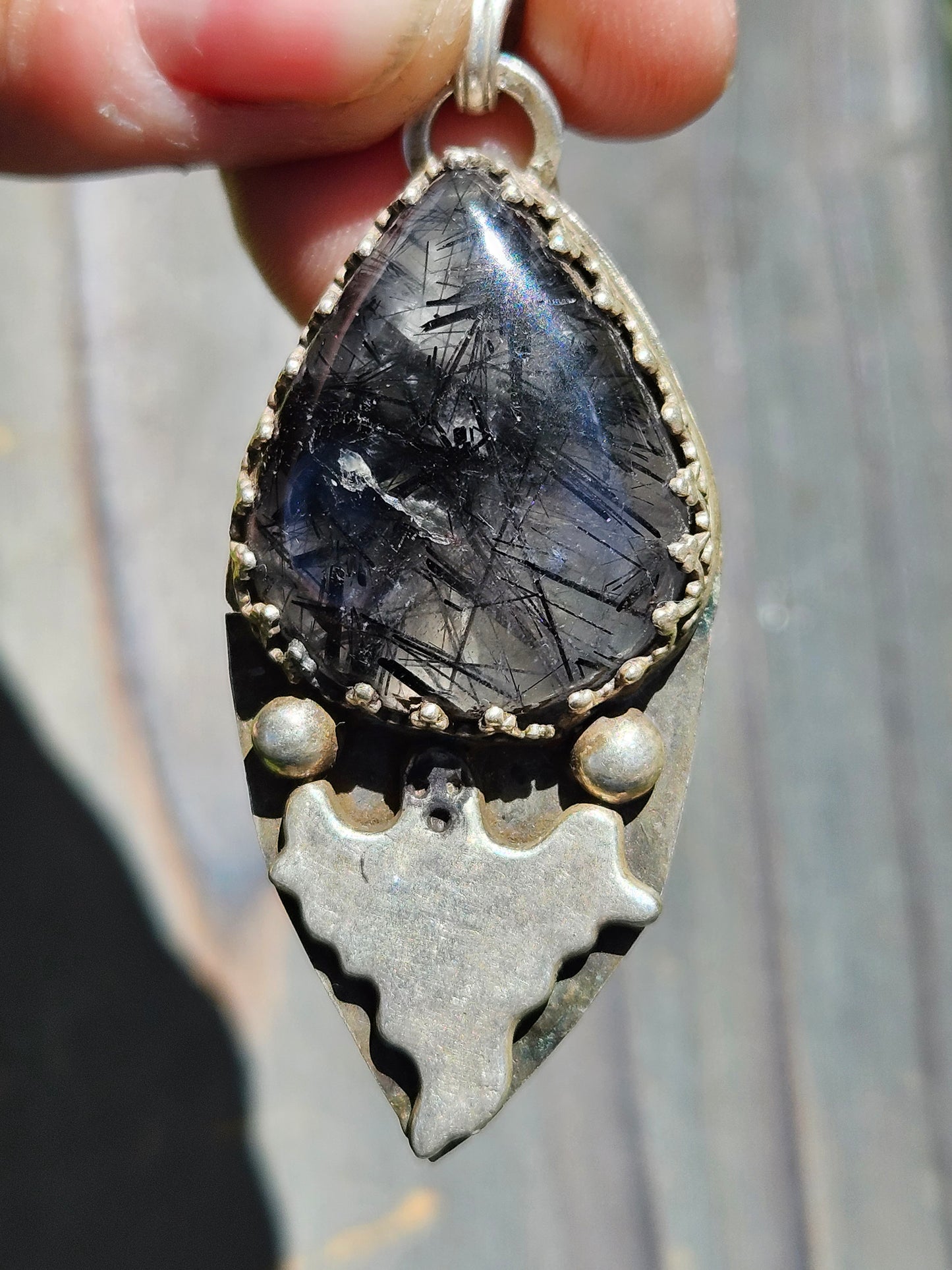 Quartz with Tourmaline and Ghouls