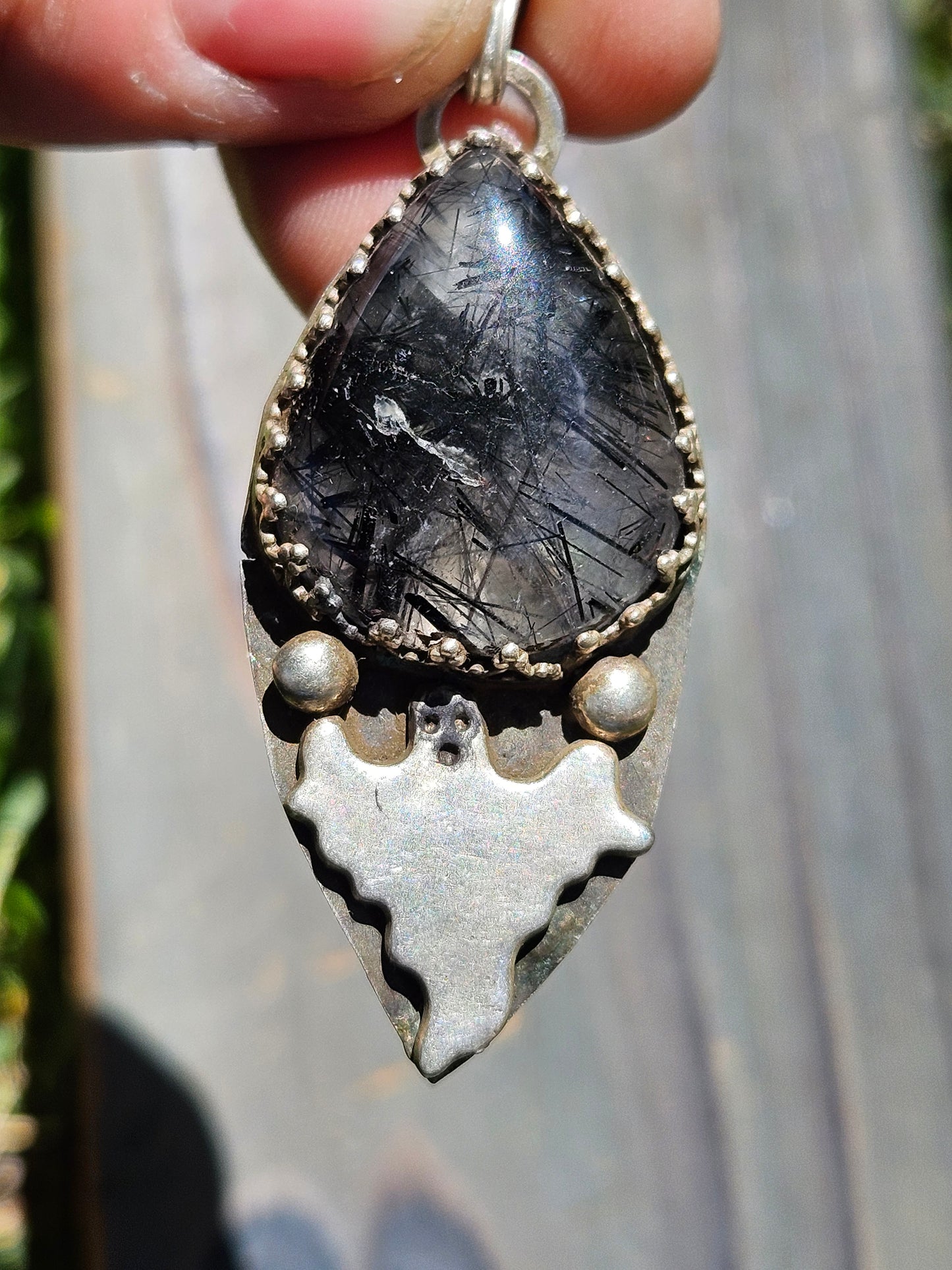 Quartz with Tourmaline and Ghouls