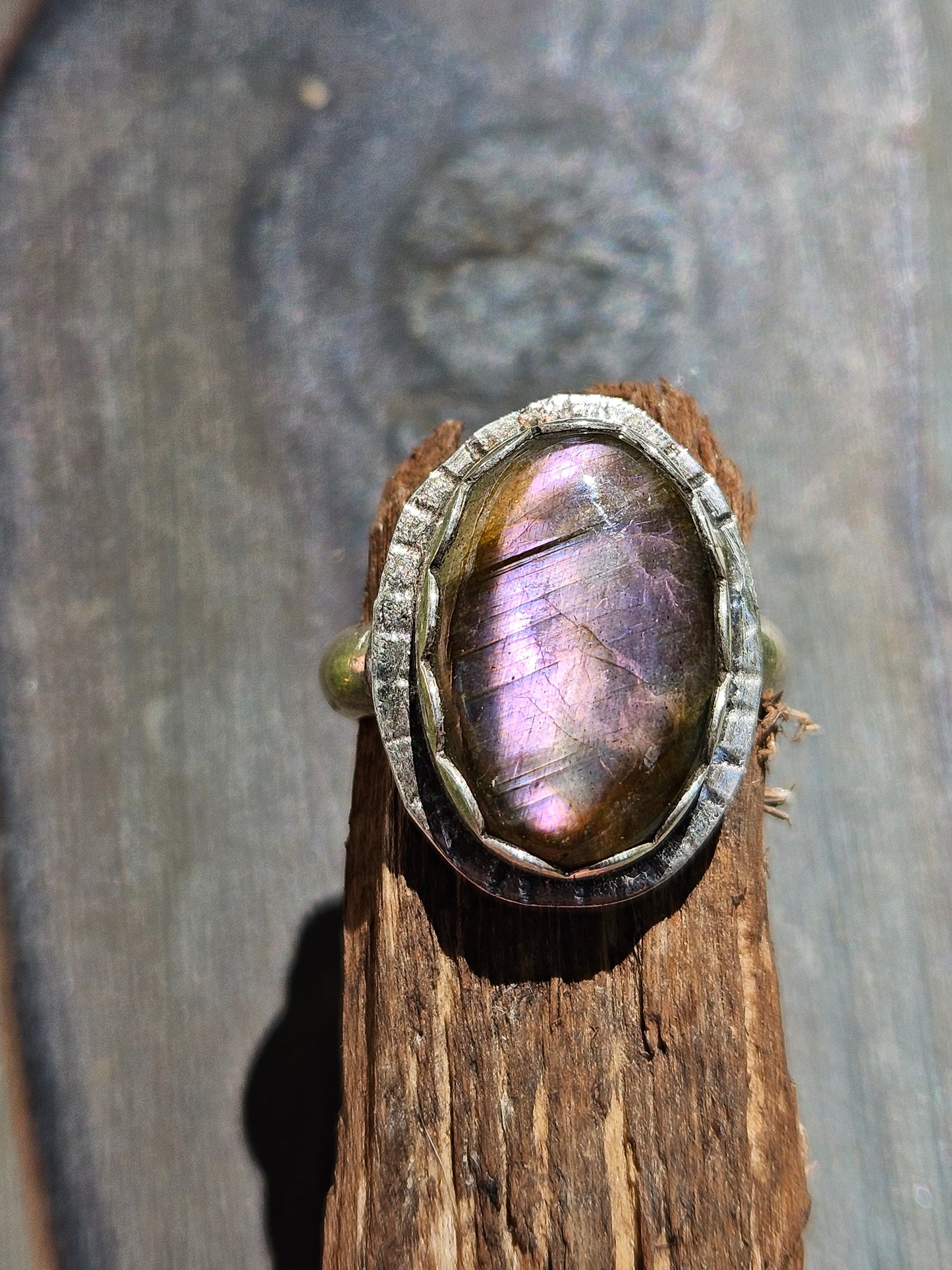 Labradorite Ring, size 6