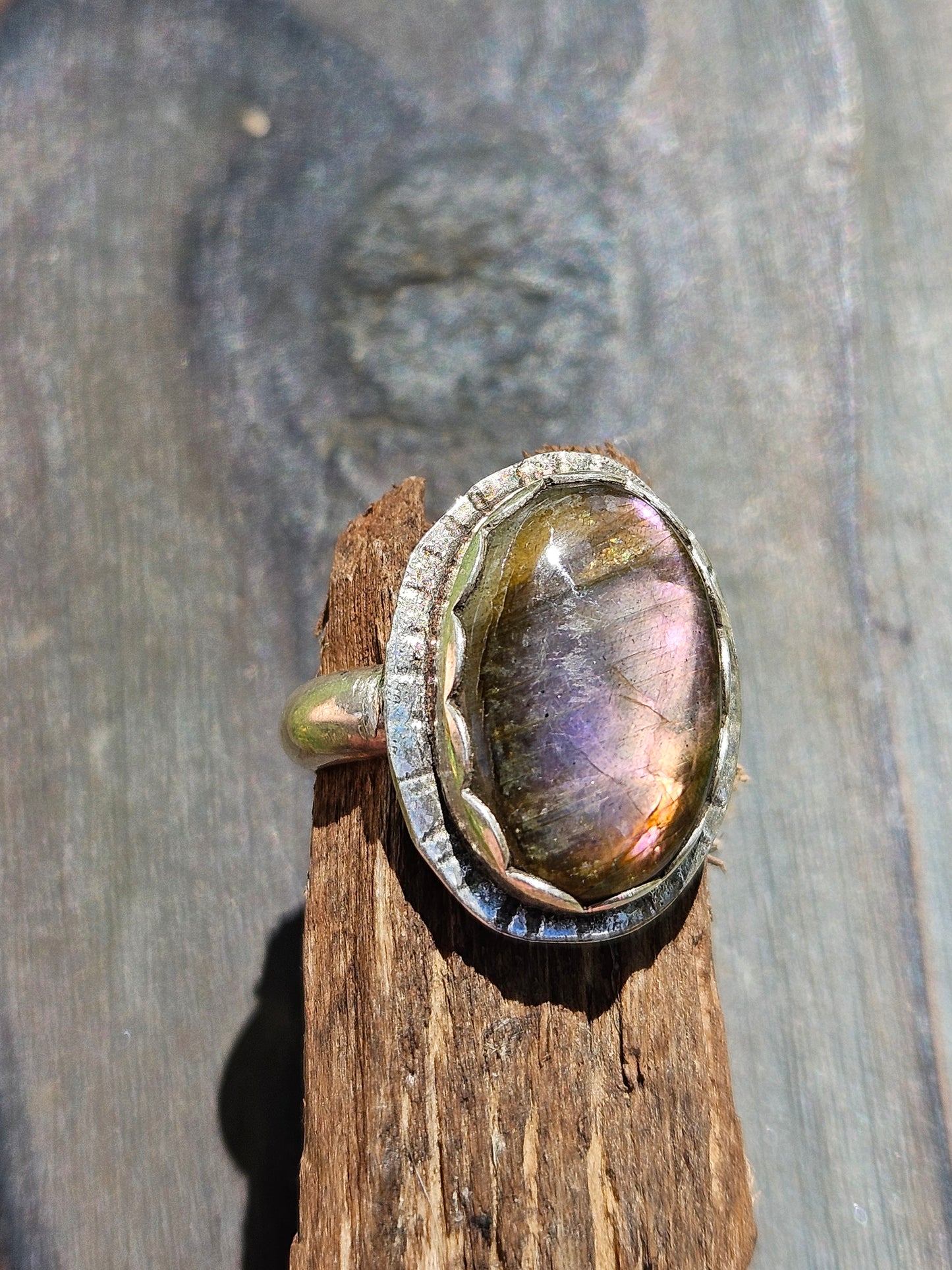 Labradorite Ring, size 6