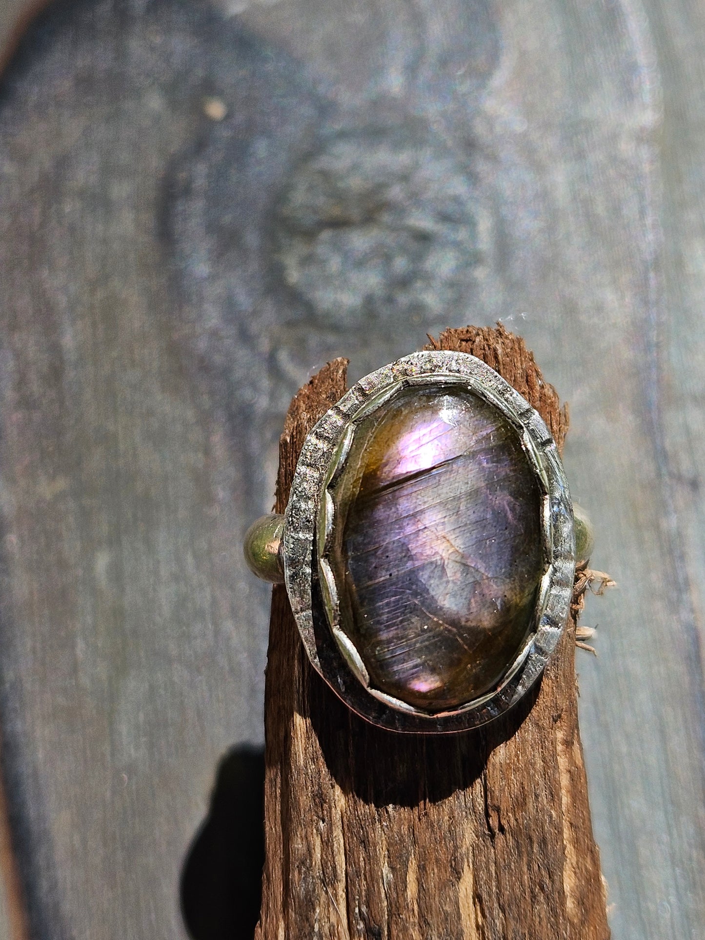 Labradorite Ring, size 6