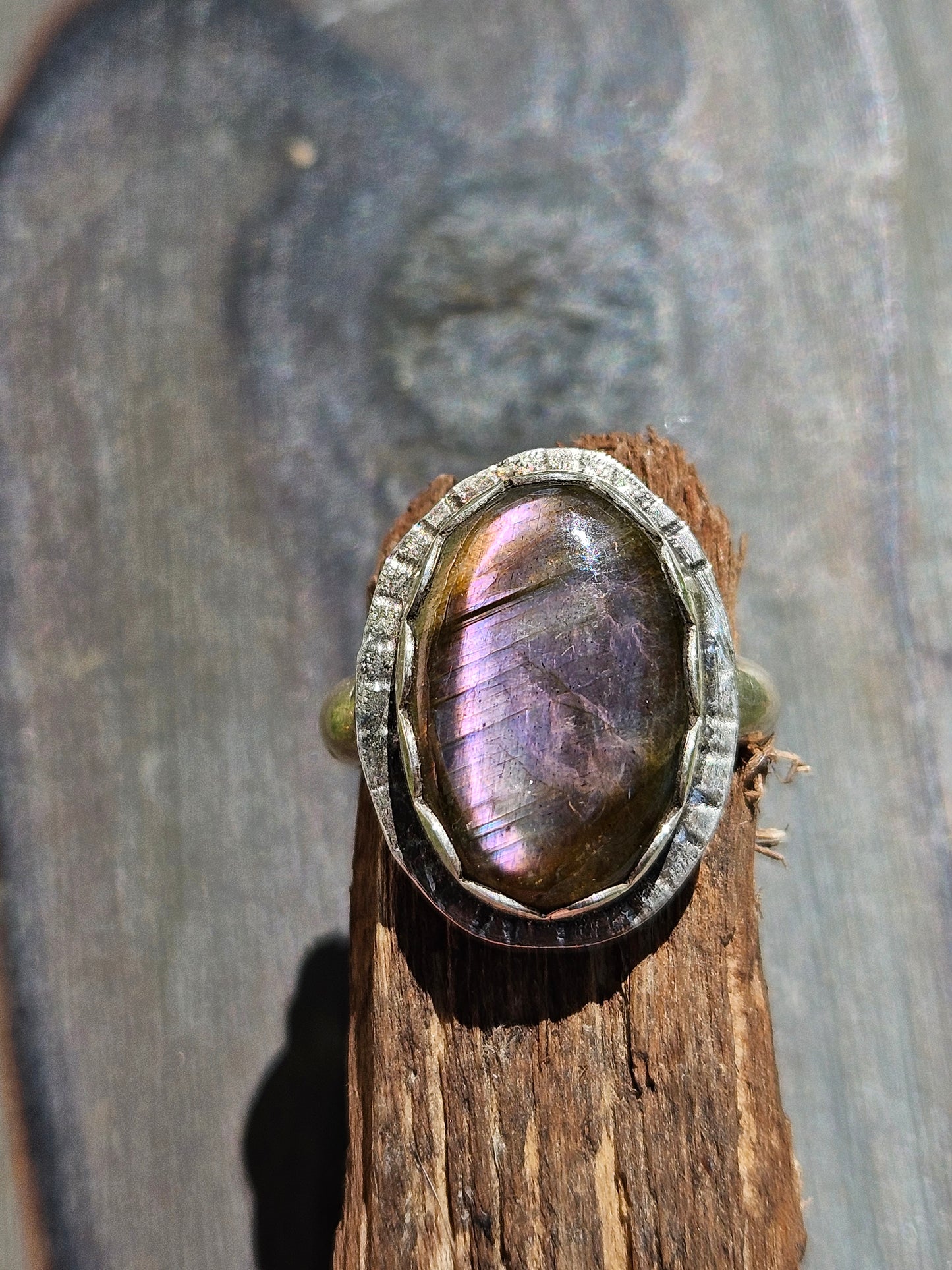 Labradorite Ring, size 6
