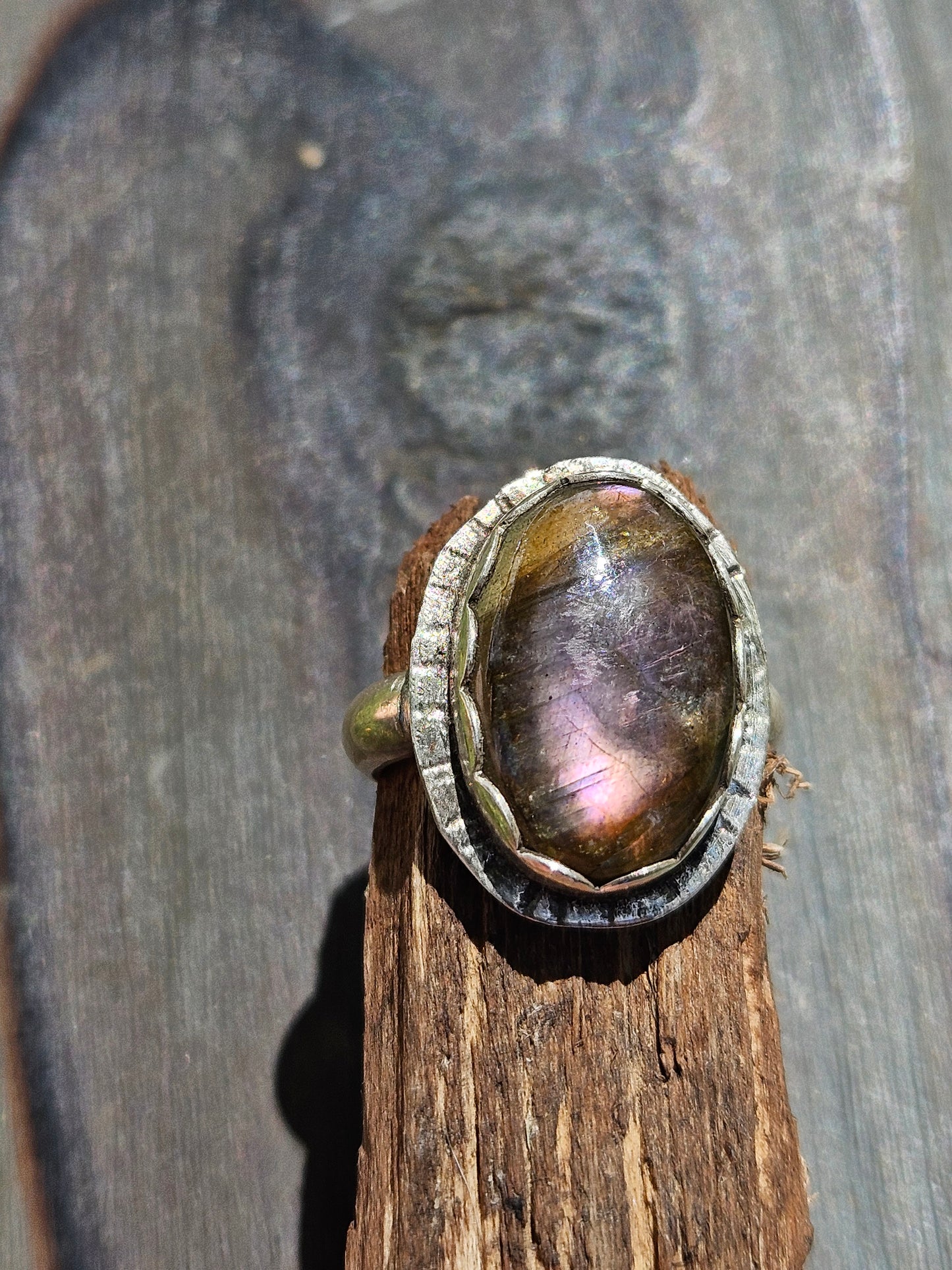 Labradorite Ring, size 6