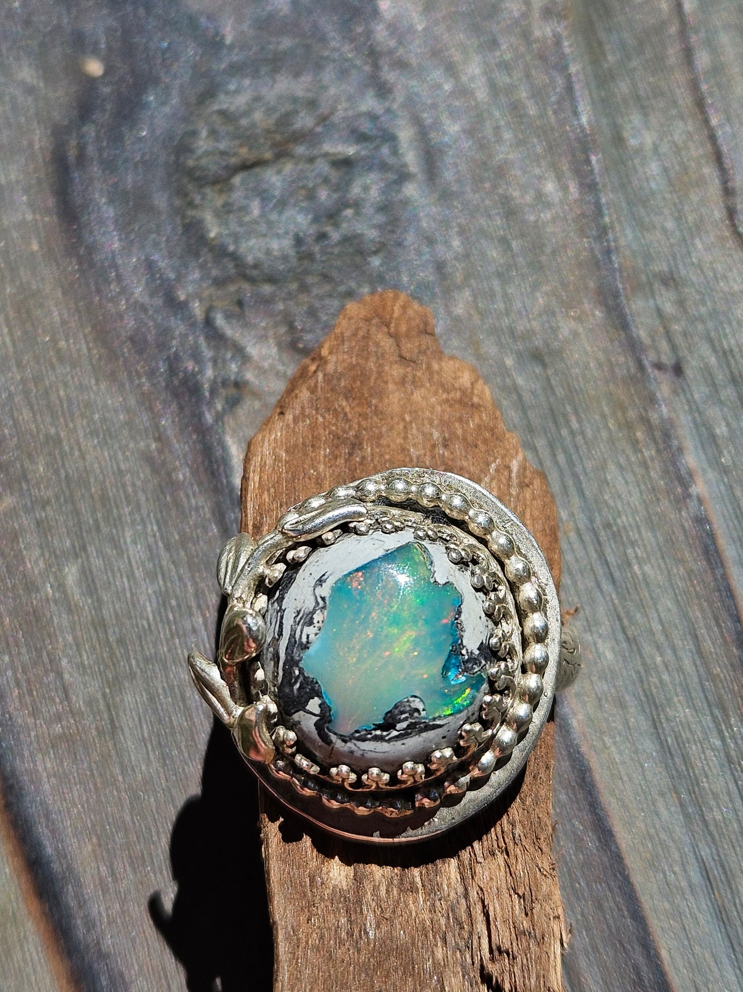 Galaxy Opal Vines, Ring Size 10