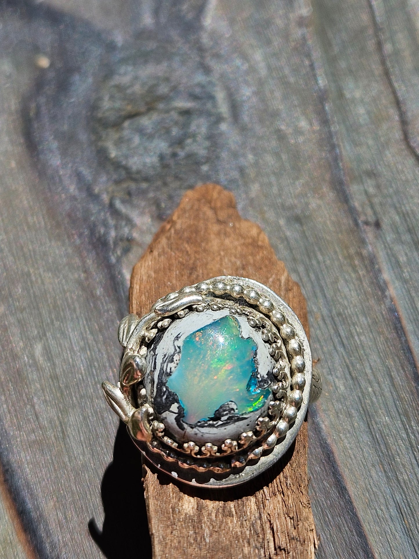 Galaxy Opal Vines, Ring Size 10