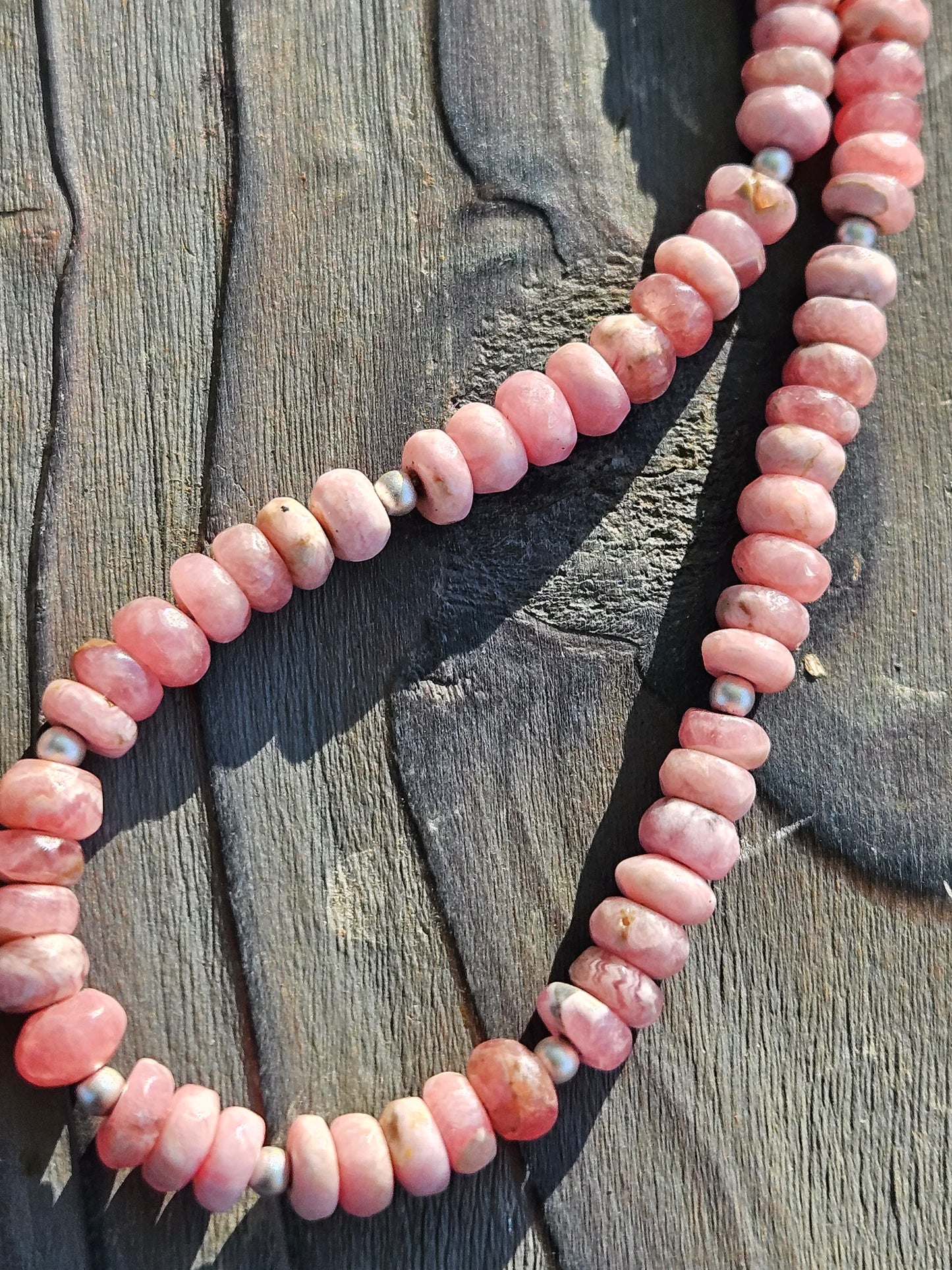 Rhodochrosite Necklace