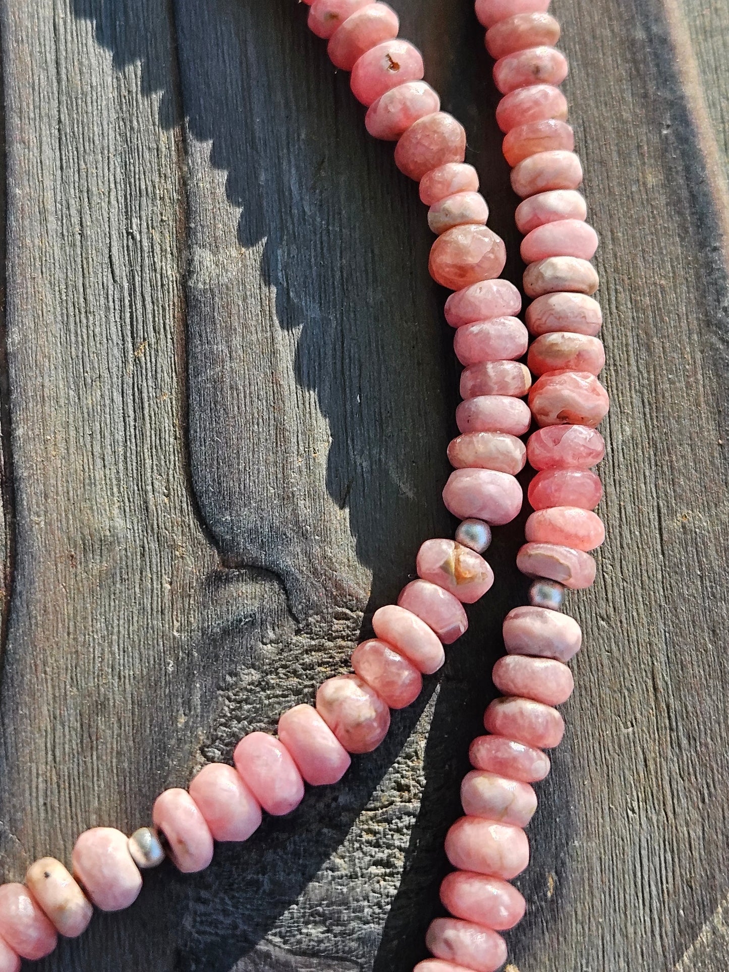 Rhodochrosite Necklace