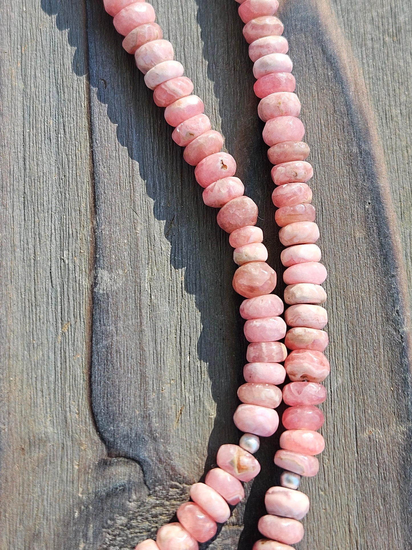 Rhodochrosite Necklace