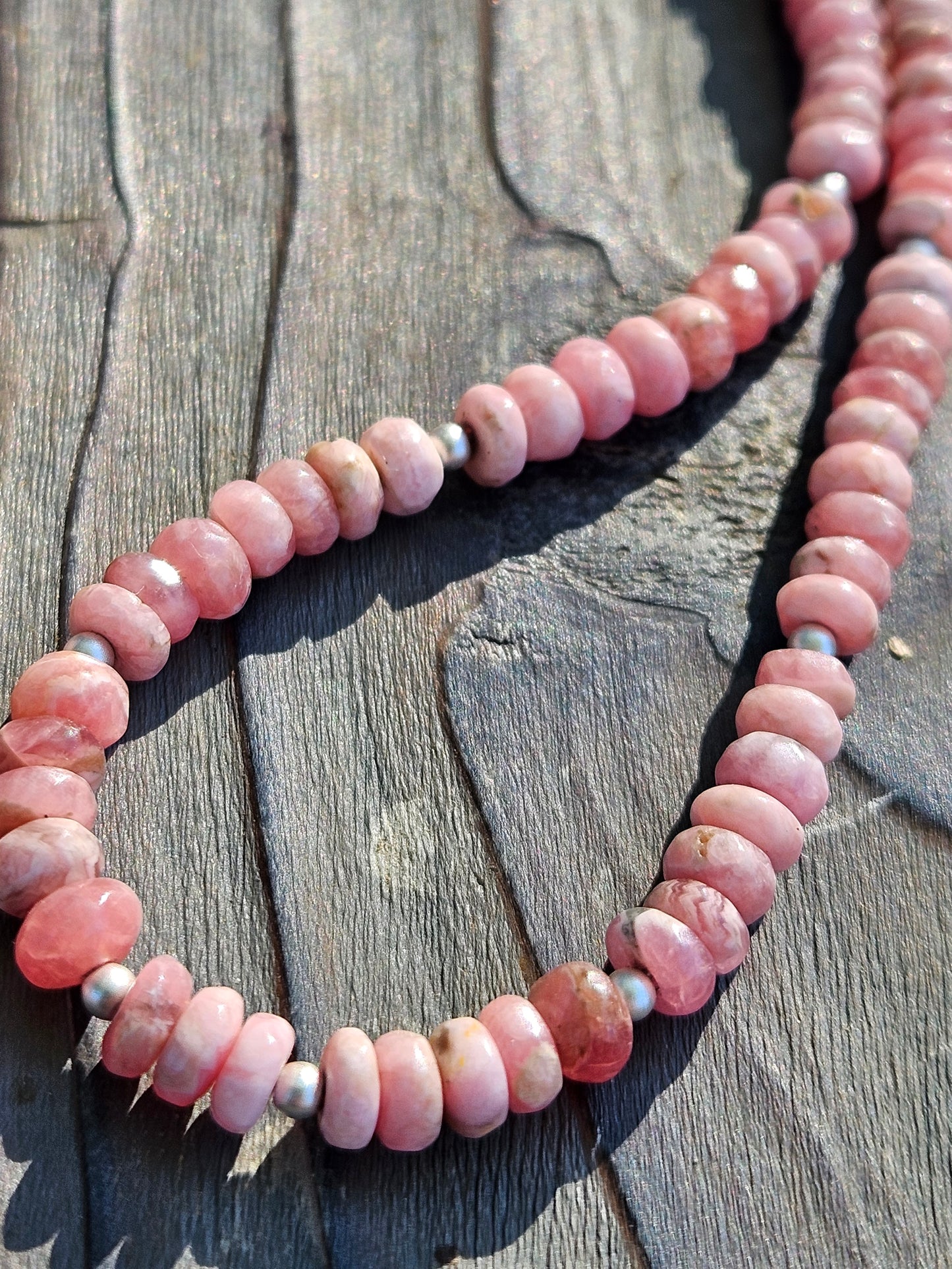 Rhodochrosite Necklace