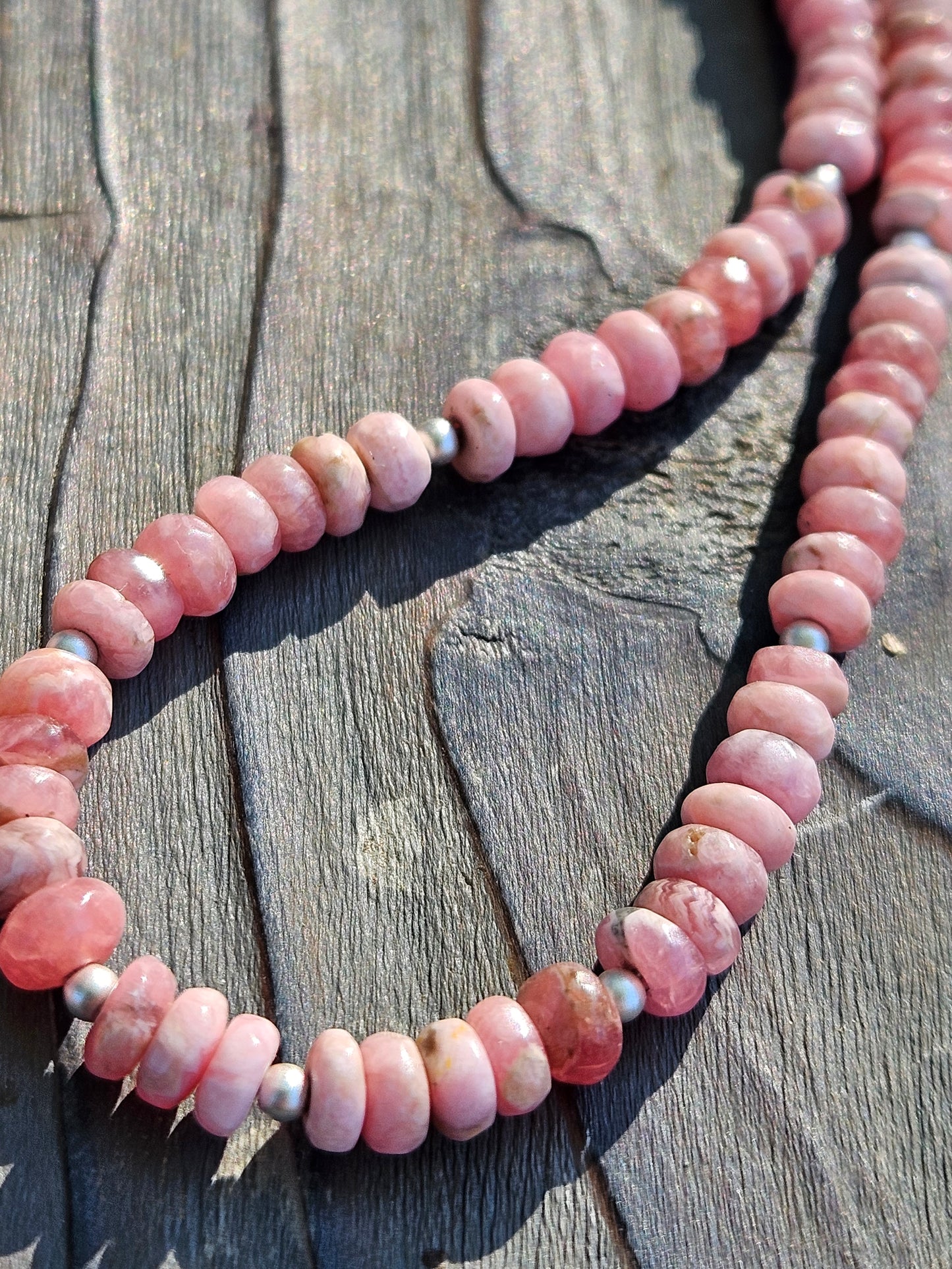 Rhodochrosite Necklace