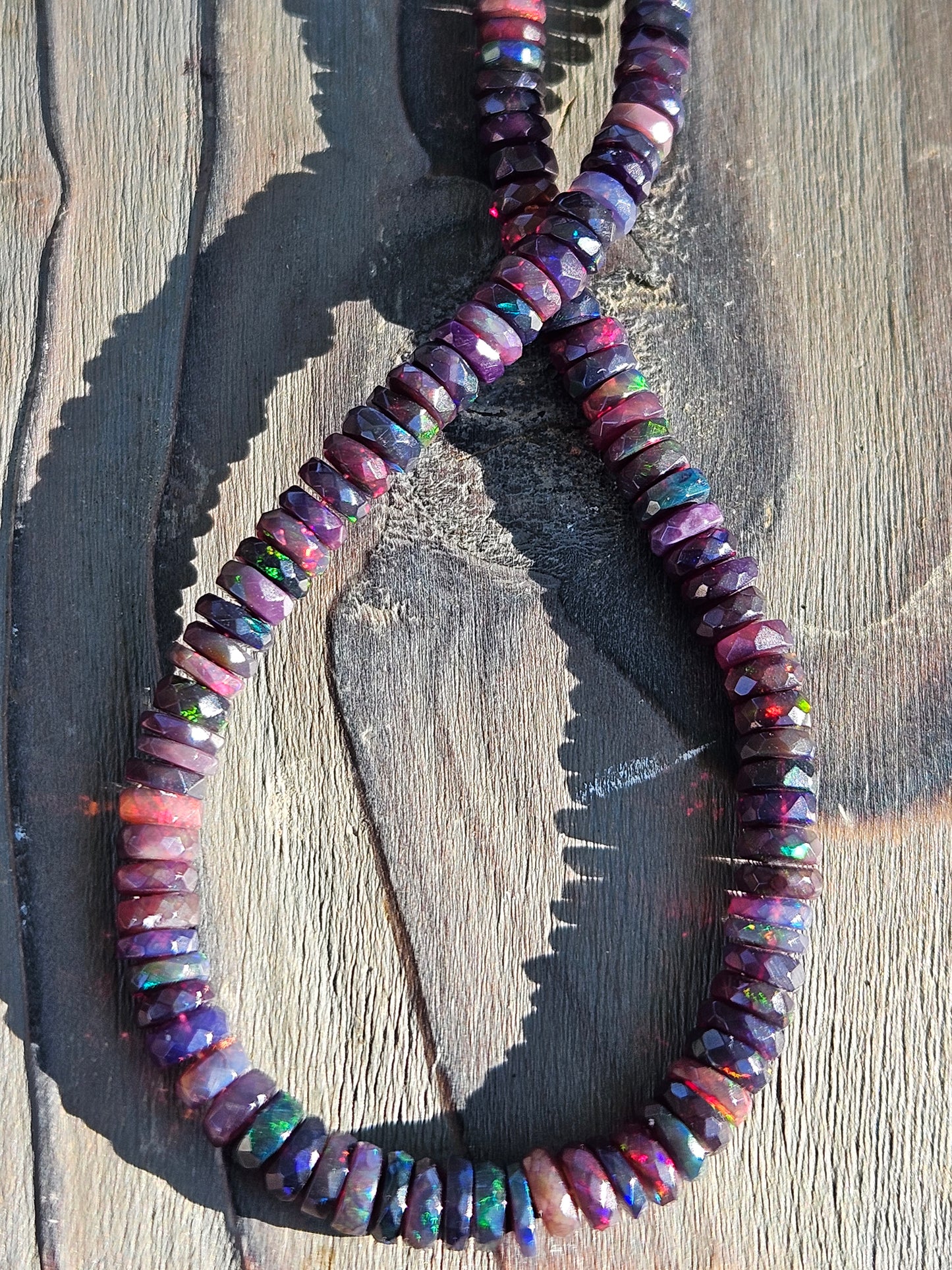 Black Opal Necklace