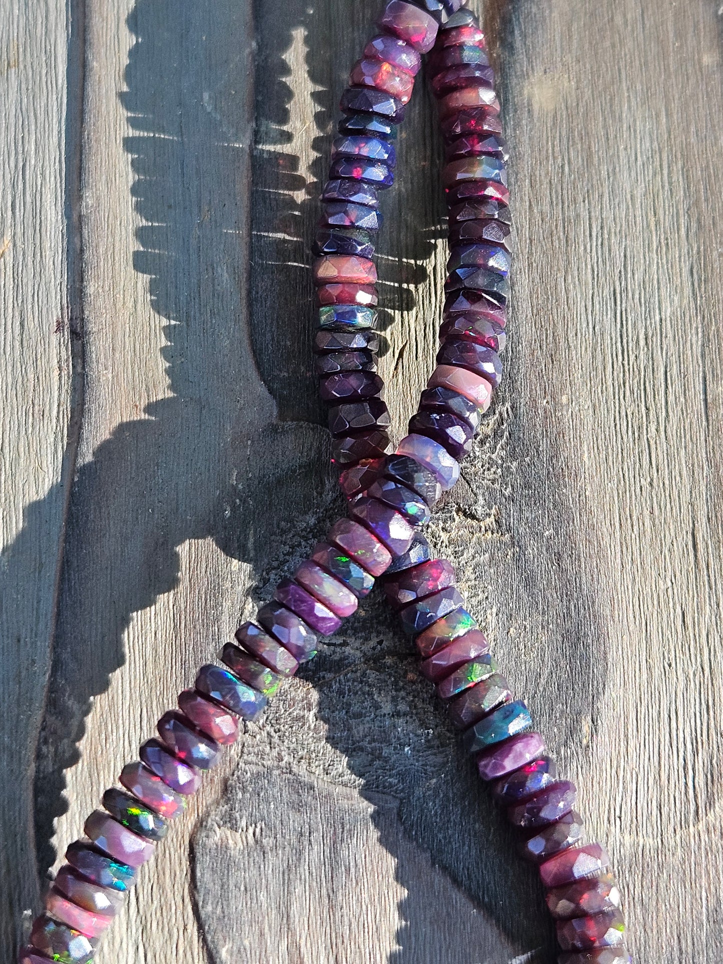 Black Opal Necklace