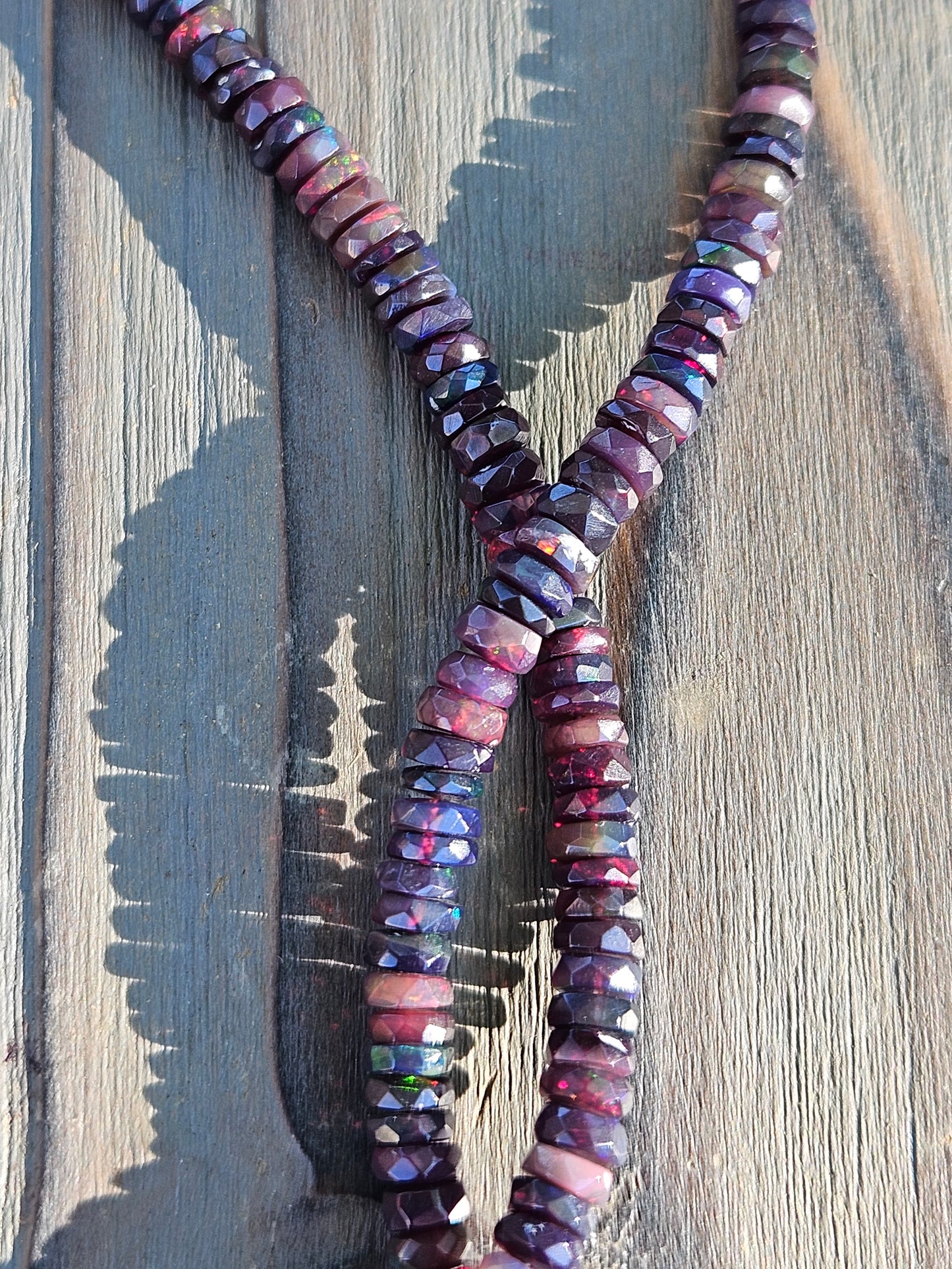 Black Opal Necklace