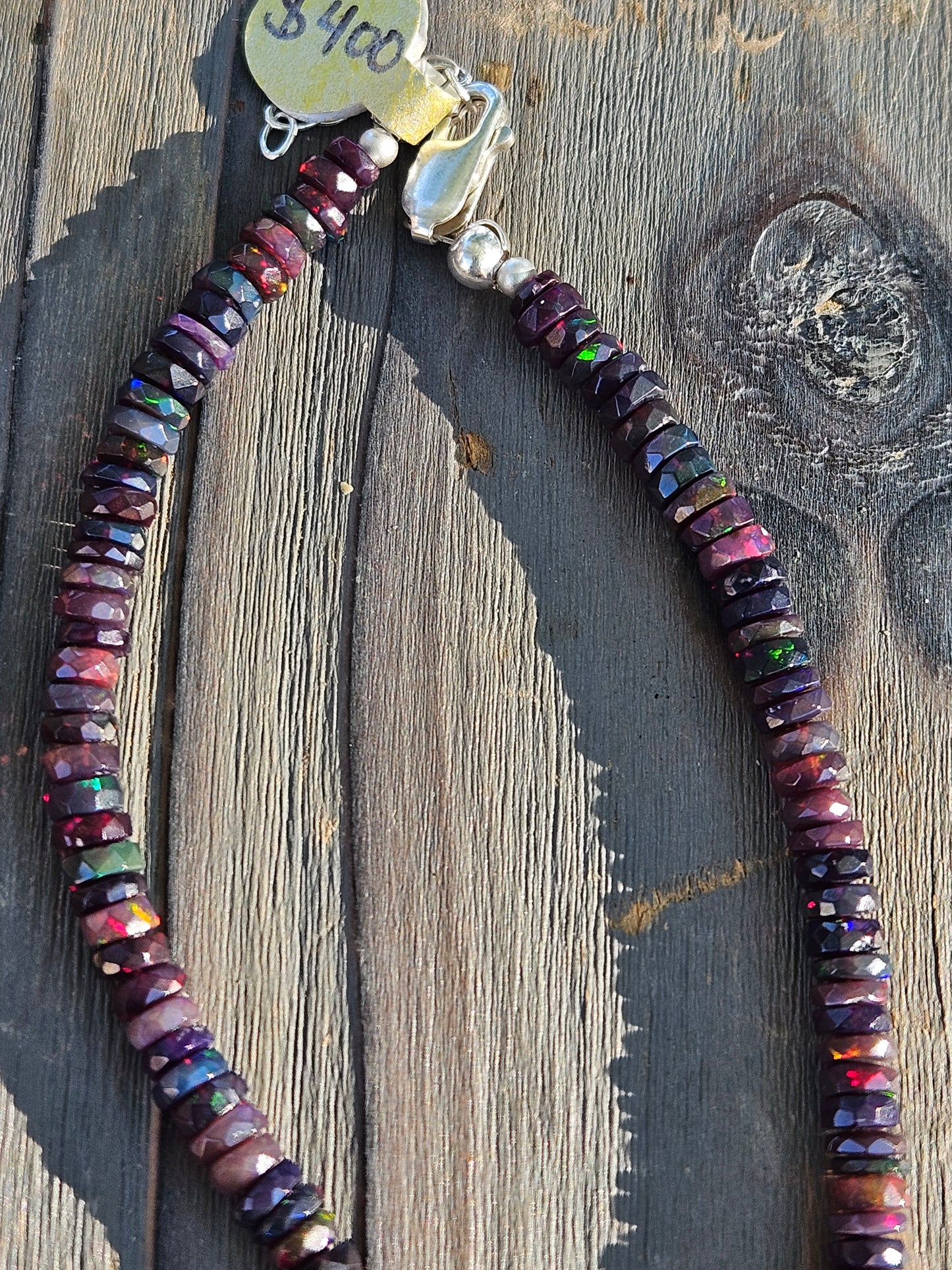 Black Opal Necklace