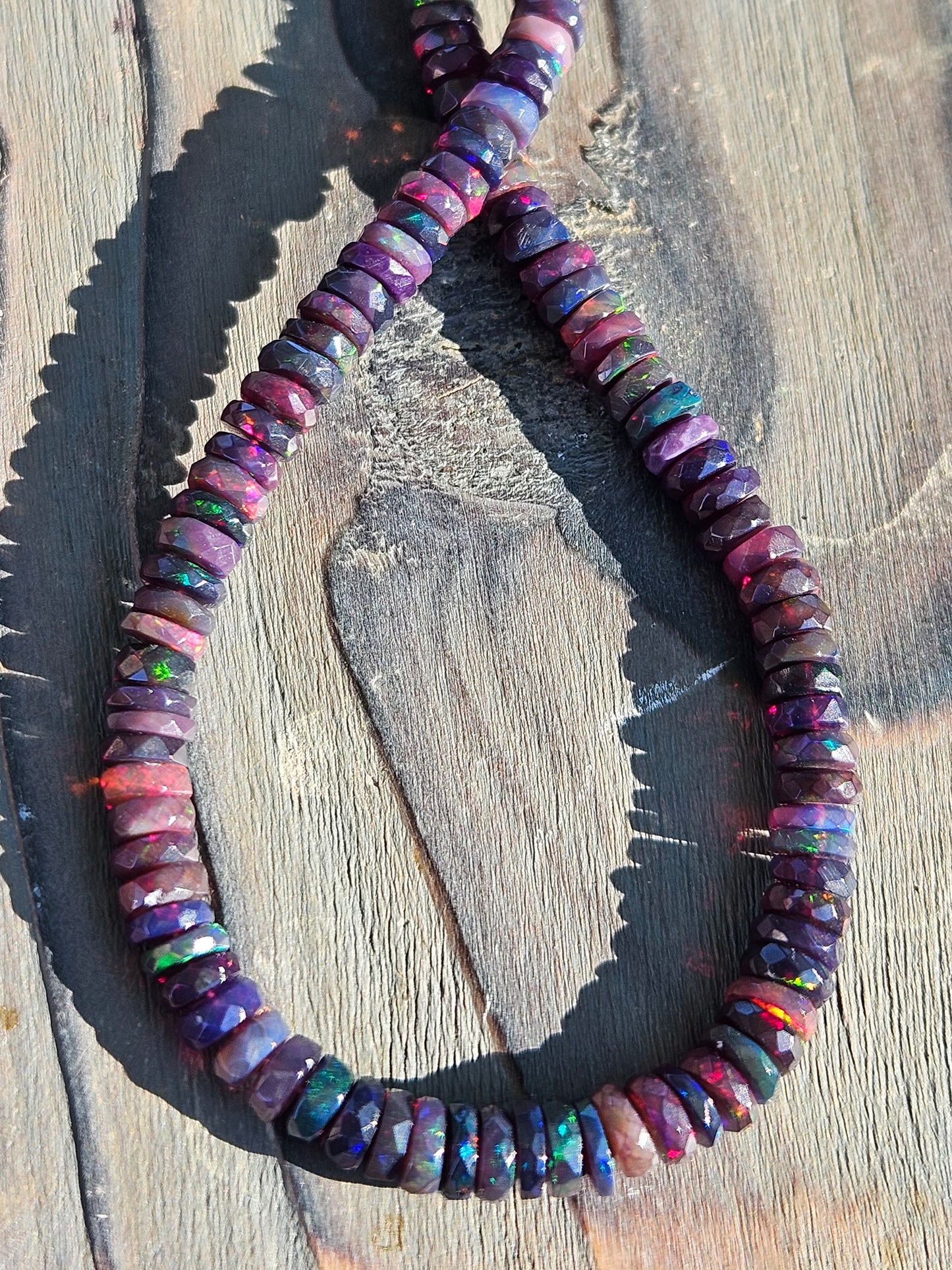 Black Opal Necklace