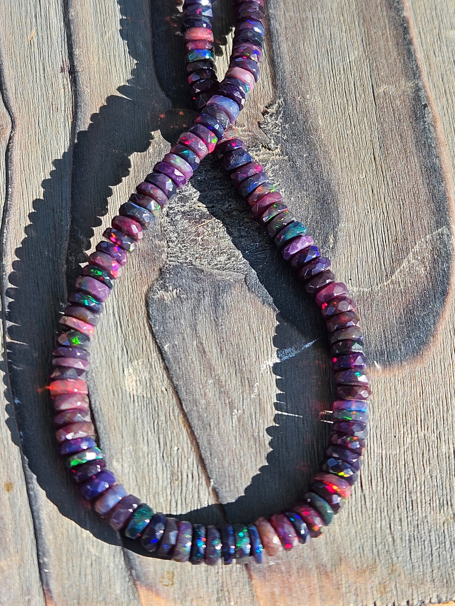 Black Opal Necklace