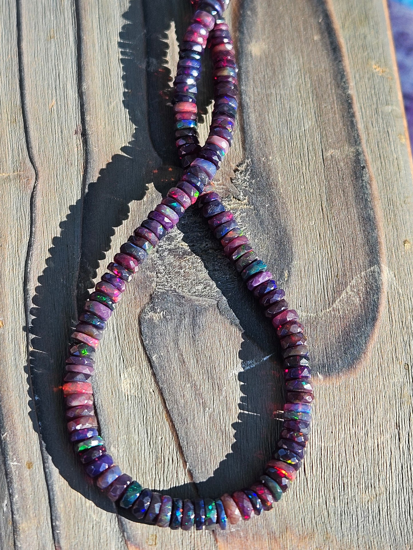 Black Opal Necklace