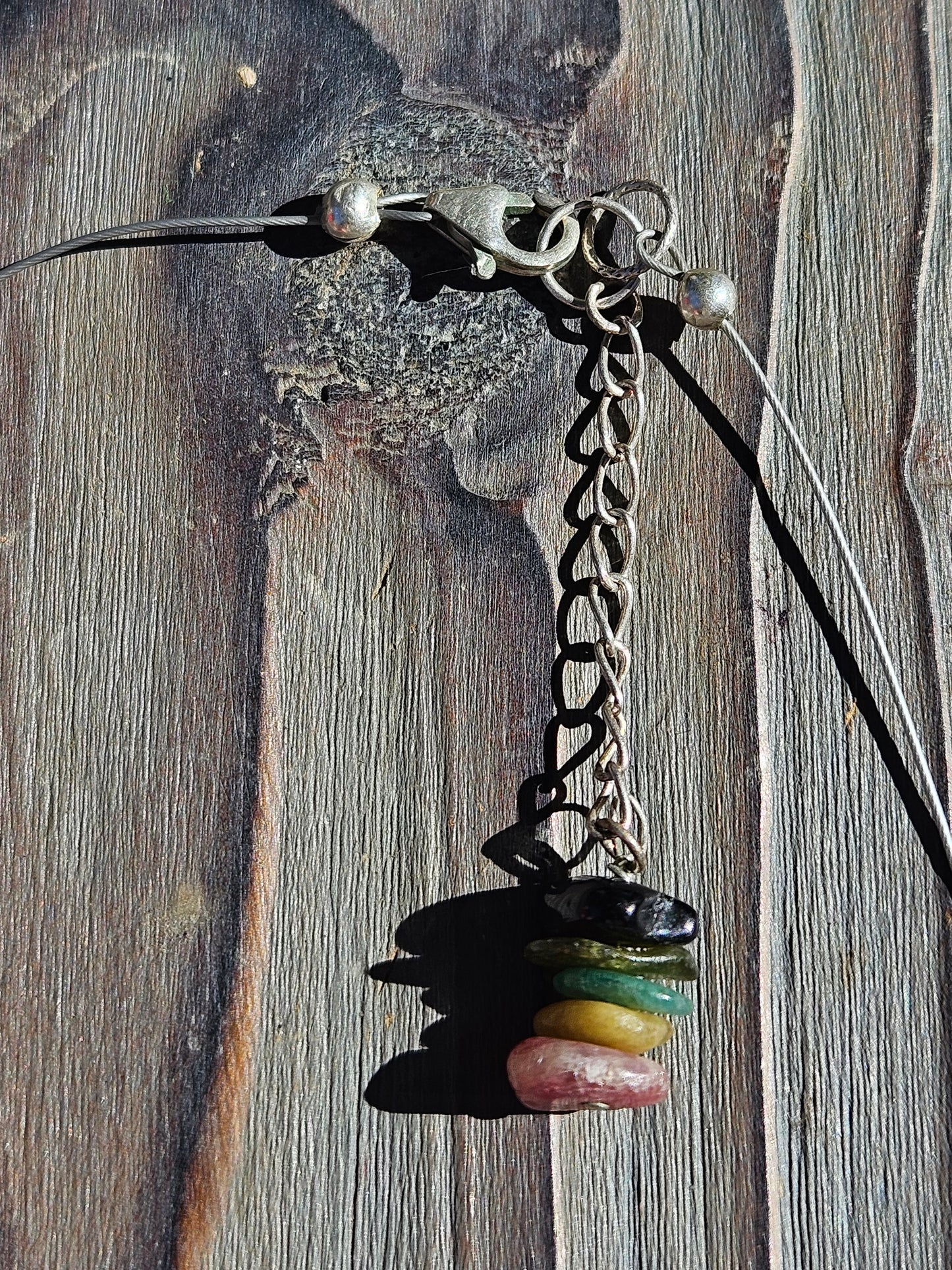 Waldorf Goddess and Tourmaline Necklace